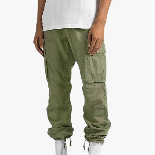Daan | Pantaloni Cargo Uomo Eleganti e Pratici - - abbigliamento uomo look sofisticato moda maschile pantaloni casual pantaloni da carico uomo pantaloni eleganti pantaloni estivi pantaloni pratici pantaloni traspiranti - Concept Palermo