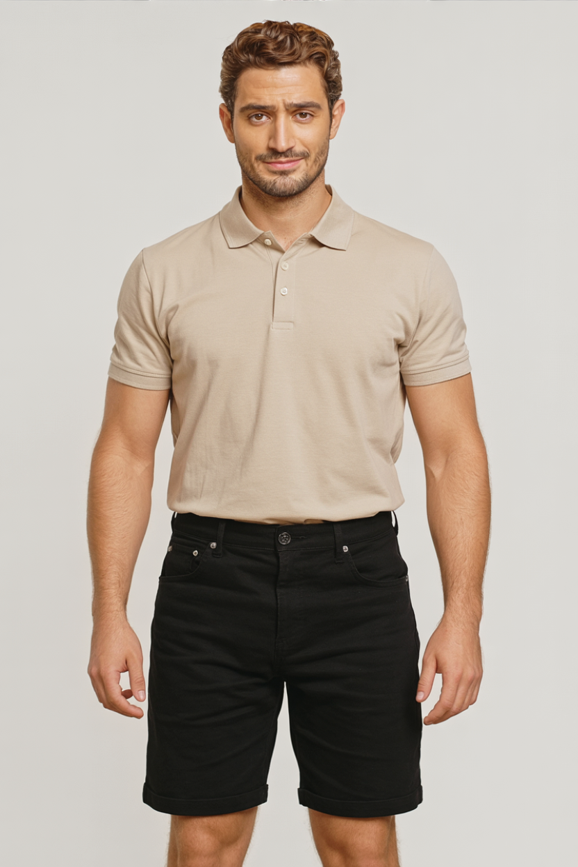 Ethan | Pantaloni Corti Uomo Leggeri in Cotone - - abbigliamento estivo attività all'aperto comfort estivo cotone pantaloni casual pantaloni corti pantaloni leggeri stile versatile tasche funzionali - Concept Palermo