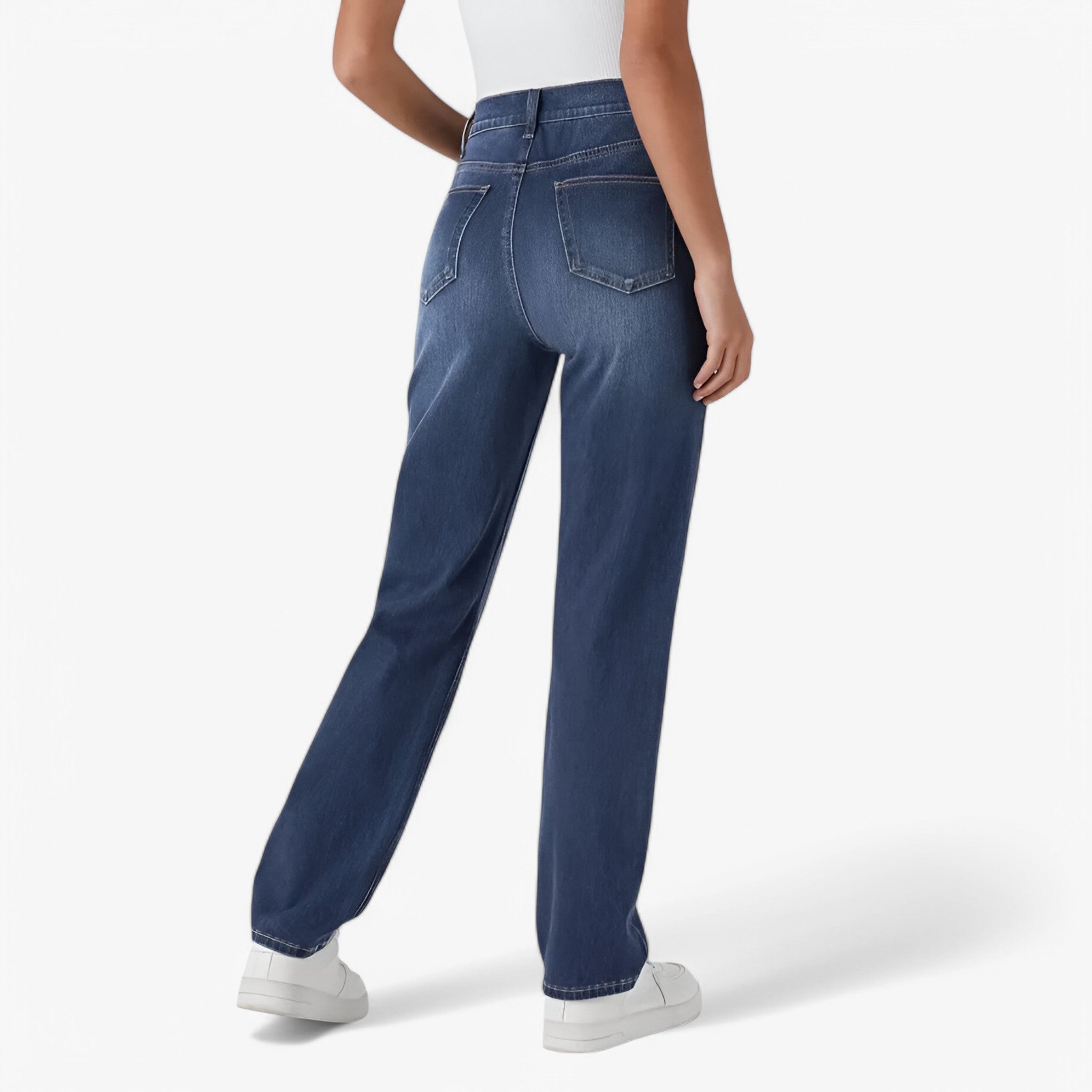 Nina | Pantaloni Donna Alta Vita Eleganti con Tasche - - alta vita casual eleganza fit lusinghiero materiale piacevole pantaloni donna stile tasche spaziosi versatile - Concept Palermo