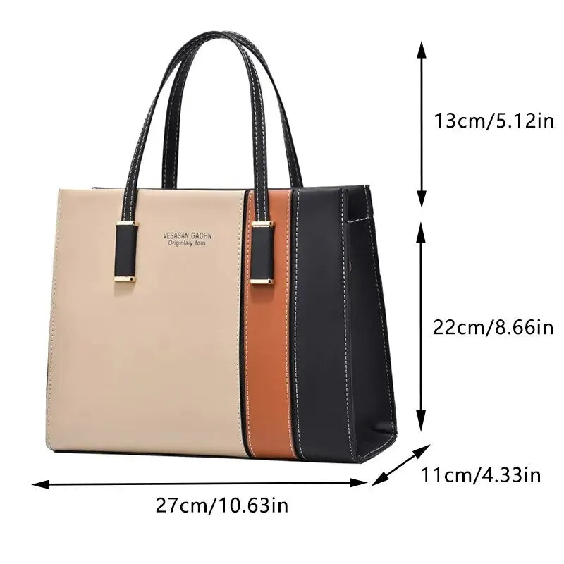 Borsa patchwork da donna con tracolla regolabile - - new_for_google - Concept Palermo