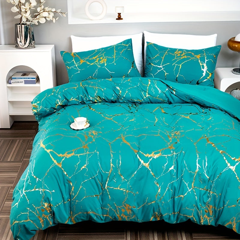 DreamScape™ | Set di lenzuola in raso di lusso - Verde - bedsheets Home - Concept Palermo