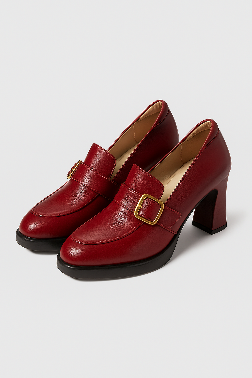 Jasiri | Décolleté Donna con Cinturino a Tacco Alto - Rosso - category-shoes fashion shoes for women Shoes women women womens shoes - Concept Palermo