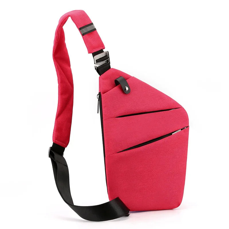 Borsa da viaggio antiscasso - Rosso - bags for men - Concept Palermo