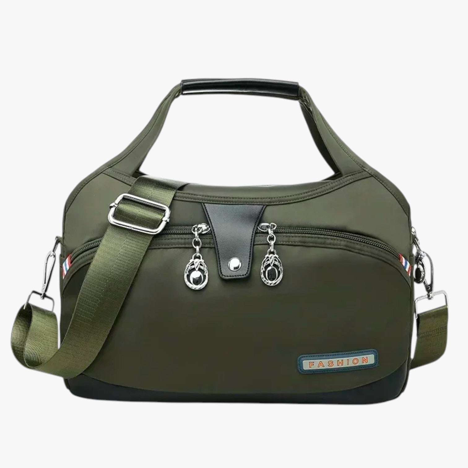 Leona | Borsa a tracolla alla moda con spazio extra - Verde militare - bag Bags handbags women bags Women's handbags - Concept Palermo