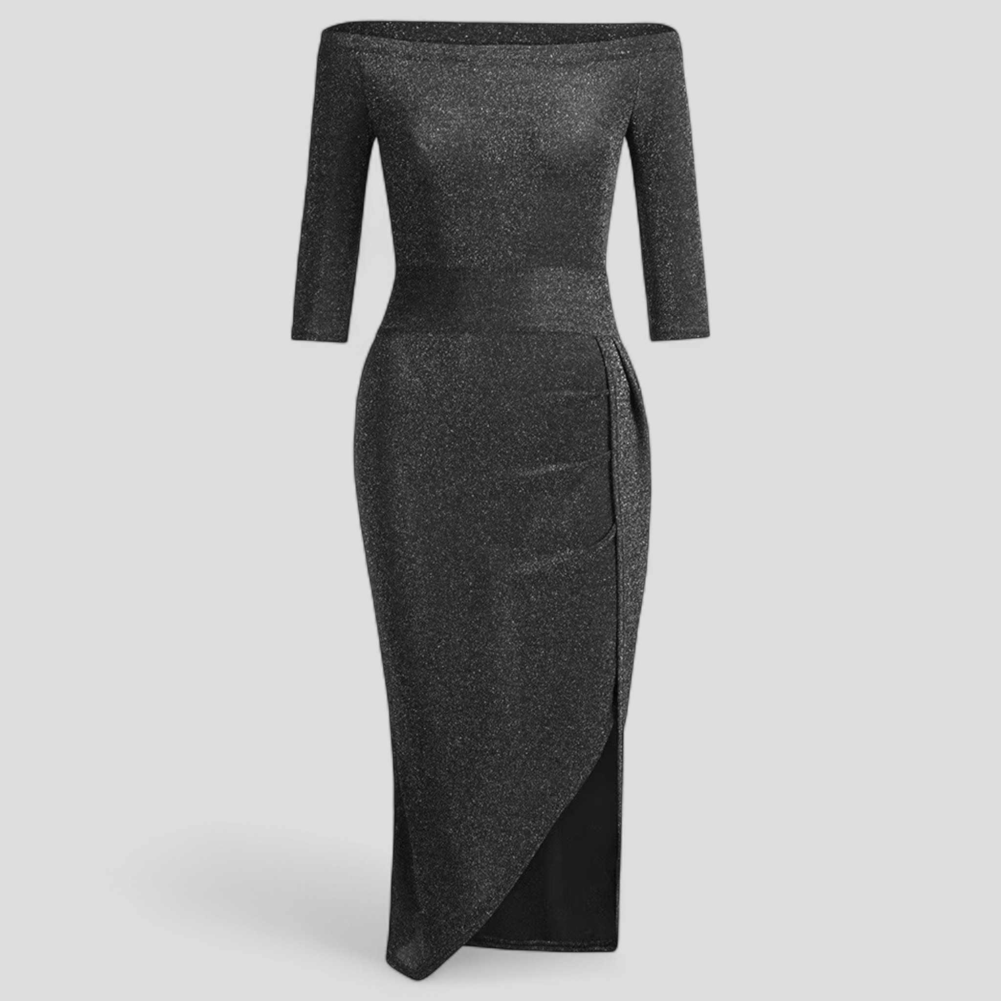 Alwinna - Abito elegante con spalle scoperte - Nero - - Concept Palermo