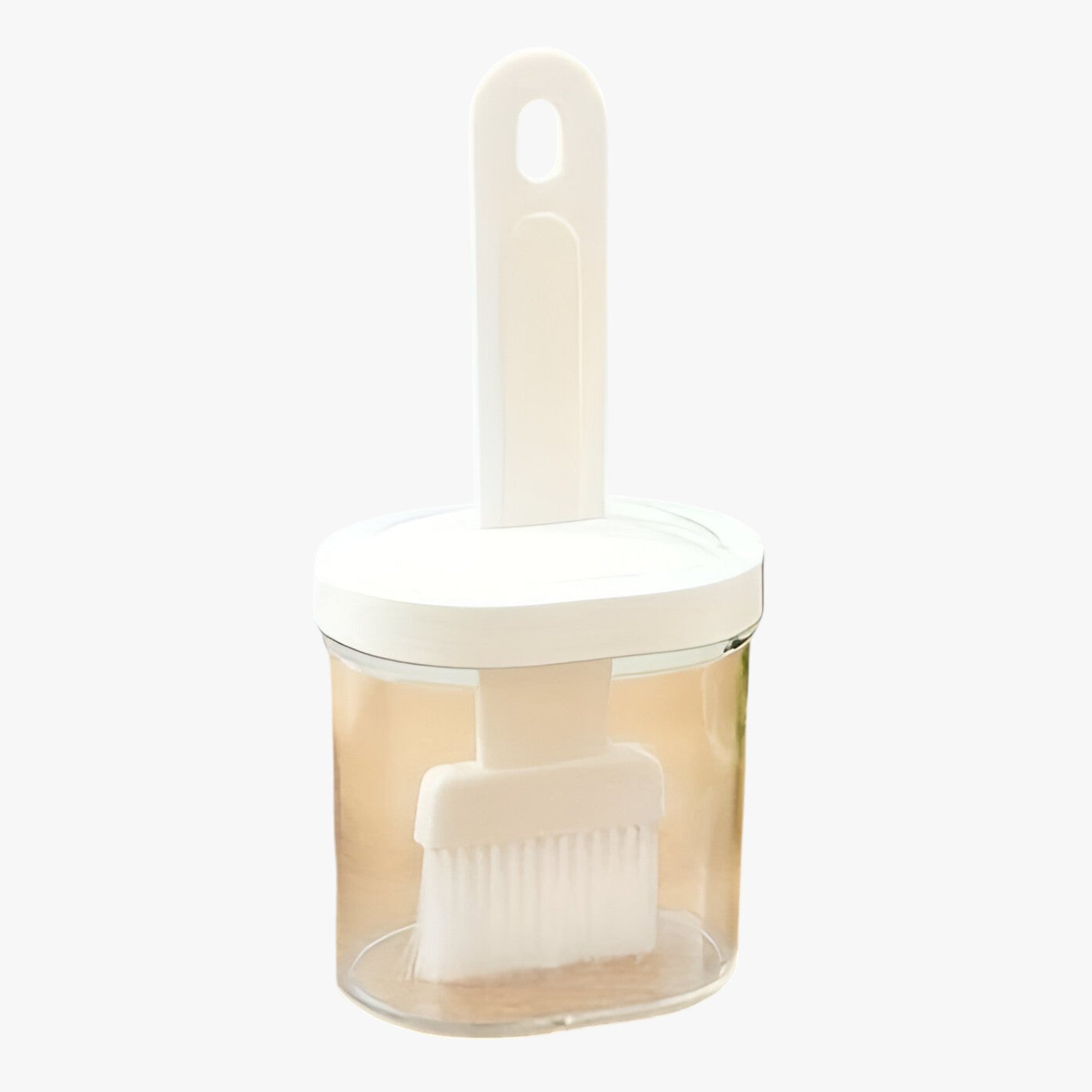 Brinn | Bottiglia per olio con pennello resistente al calore – Antigoccia e pratica - Bianco - Kitchen kitchen accessory kitchen tools - Concept Palermo