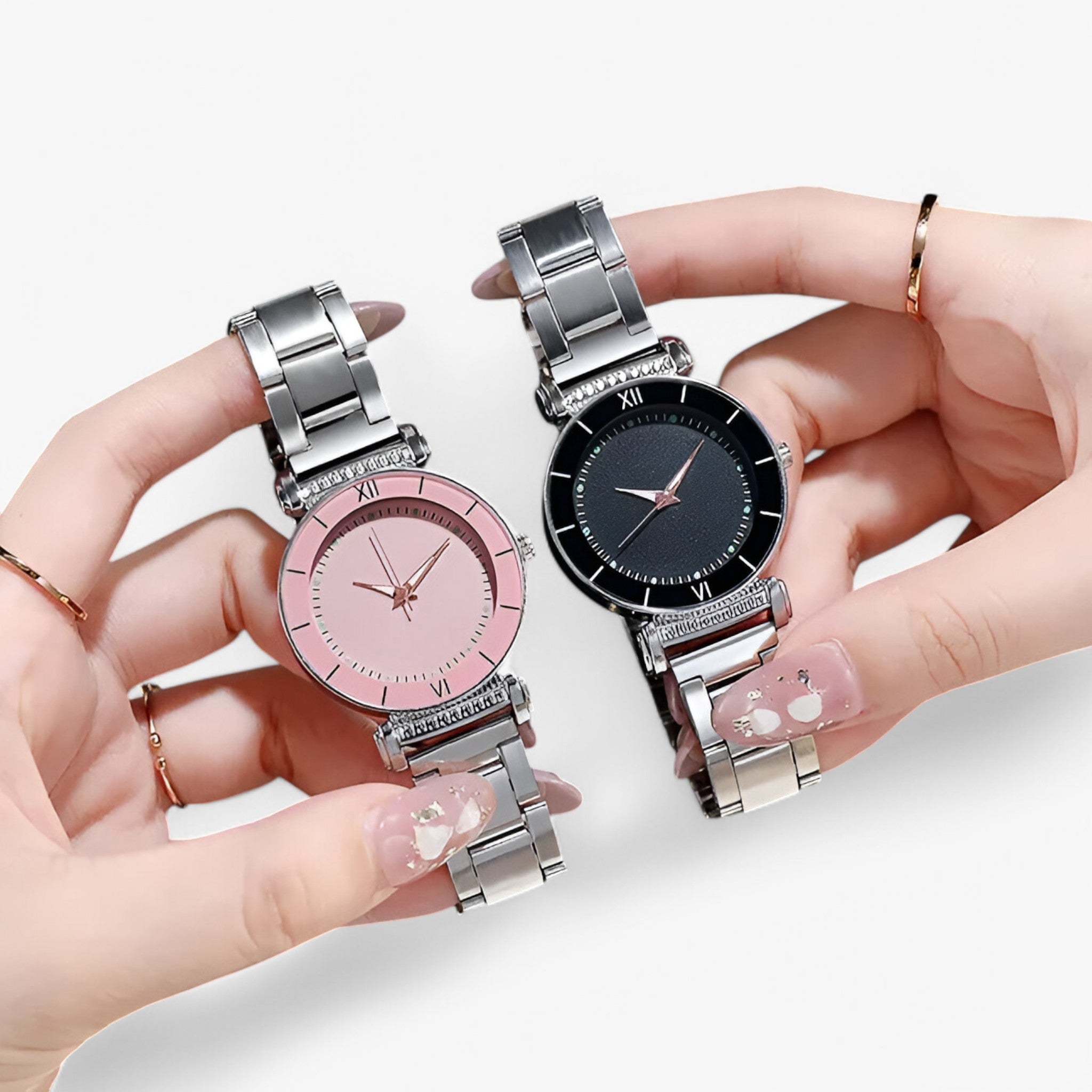 Giulia | Orologio elegante in acciaio dorato - - female watch watch for women - Concept Palermo