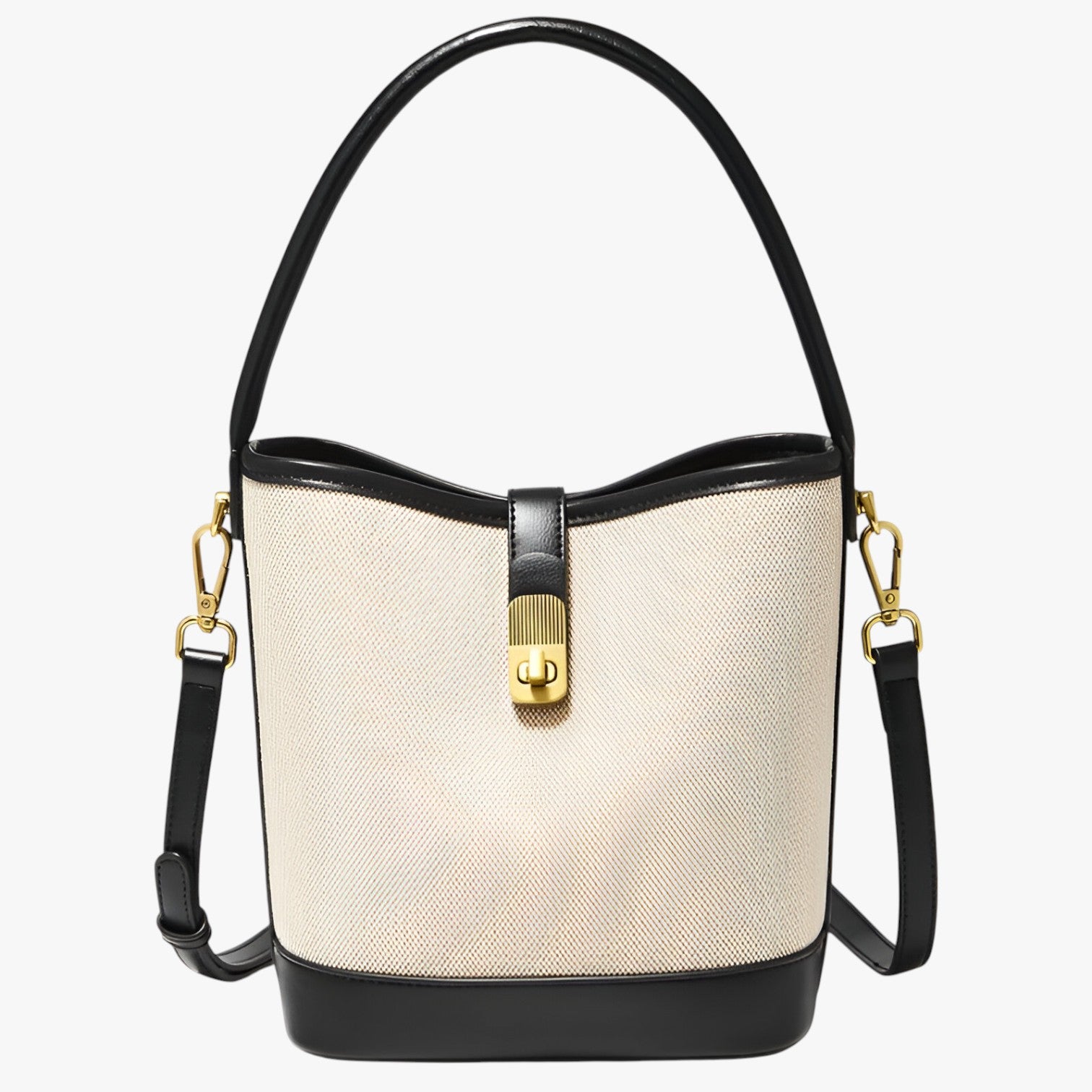 Dylan | Elegante mini borsa a tracolla a secchiello - nero Federazione Russa - bag Bags women bags - Concept Palermo