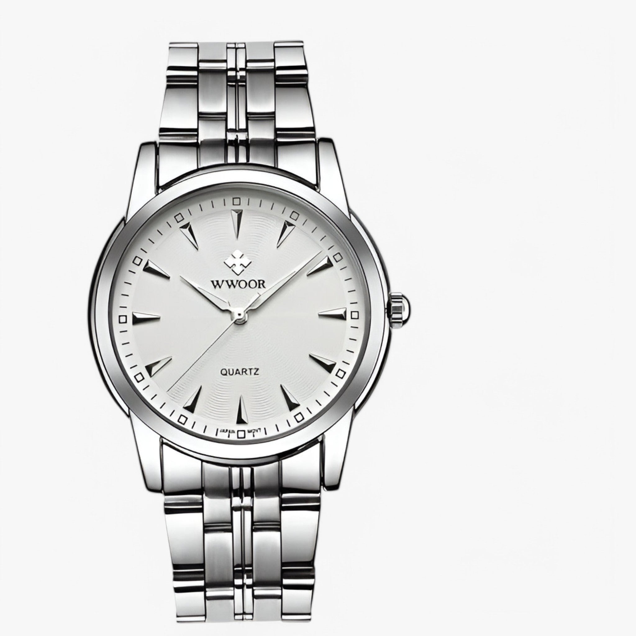 Axel | Orologio di lusso in oro inox - Bianco Bianco - - Concept Palermo