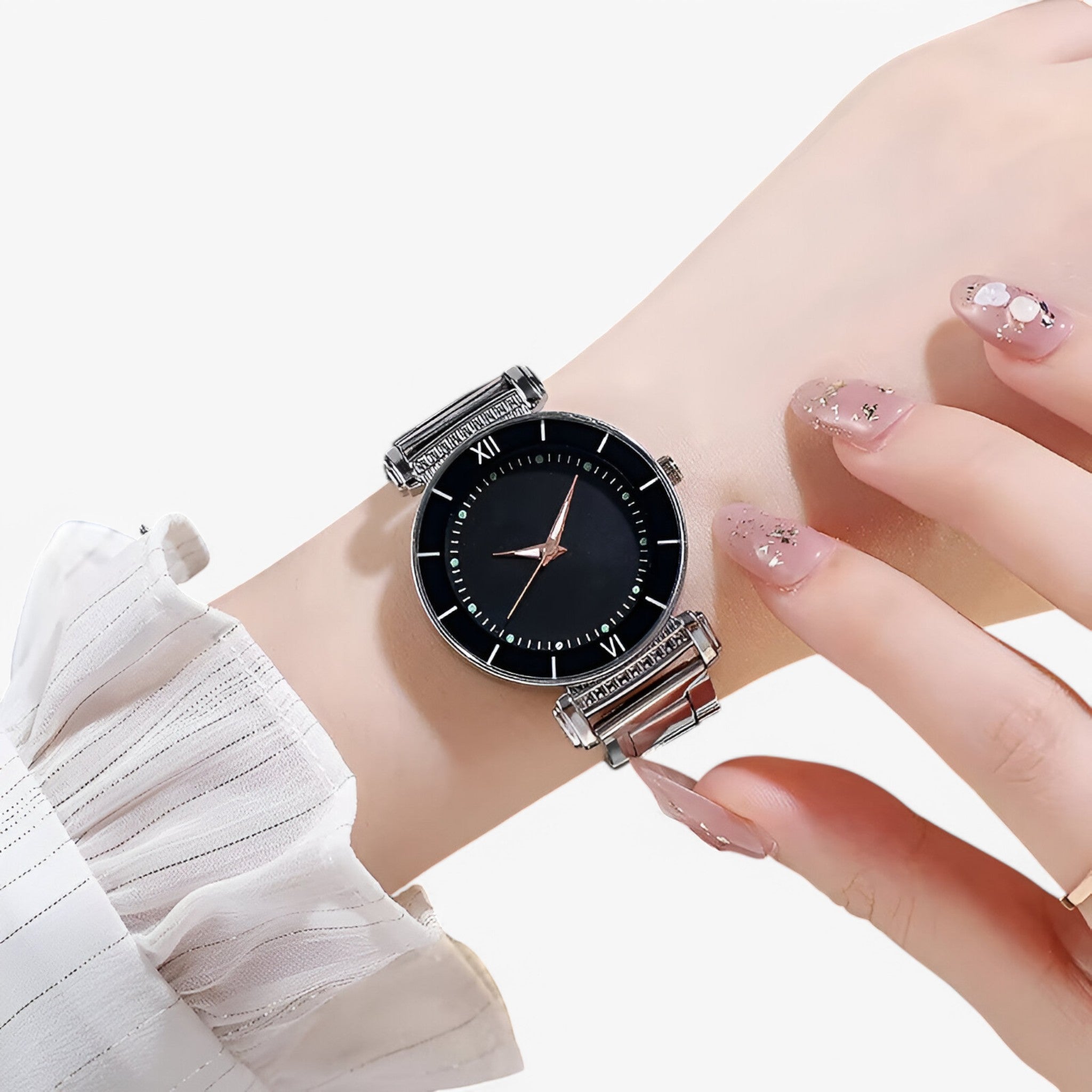 Giulia | Orologio elegante in acciaio dorato - - female watch watch for women - Concept Palermo