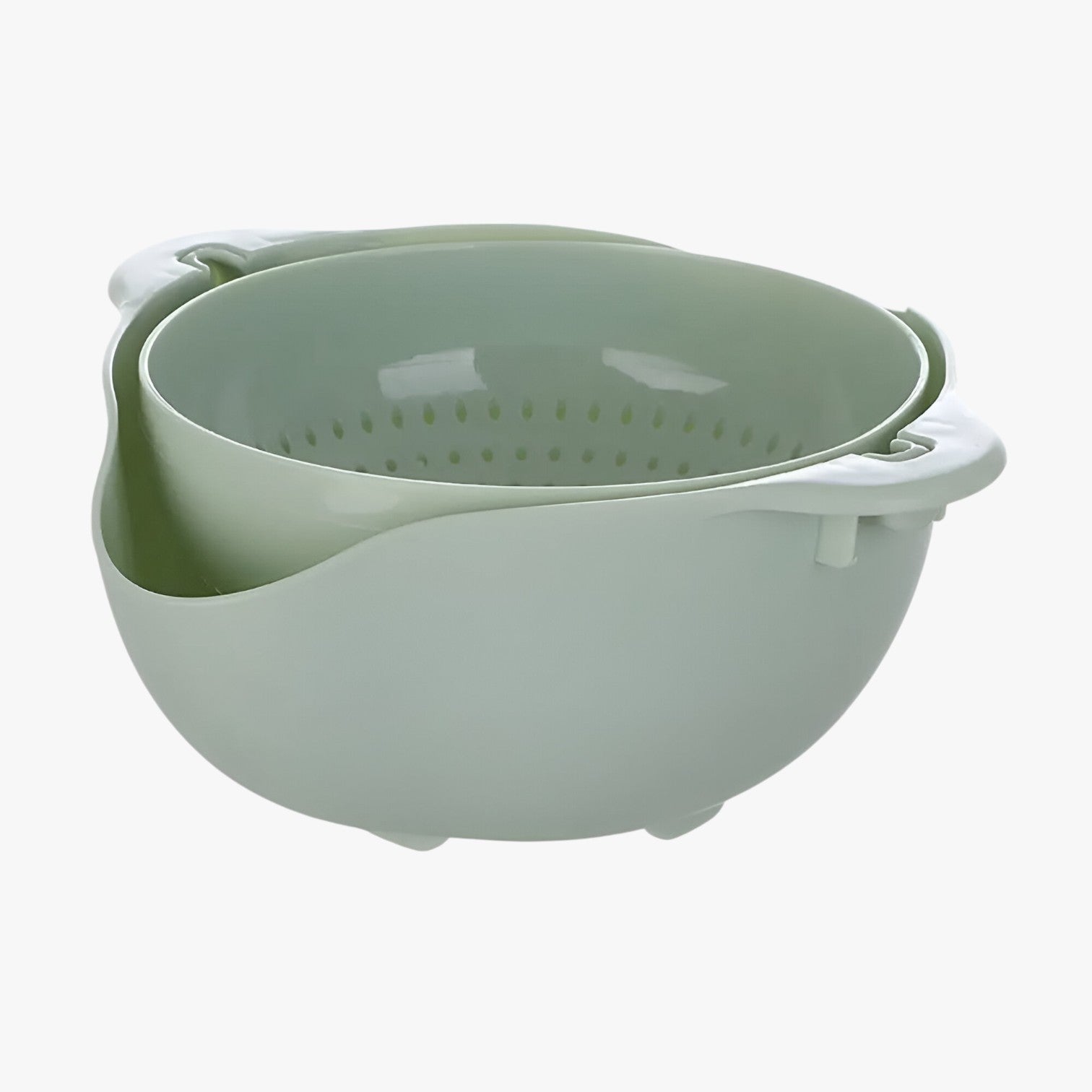 Araceli | Pratica cesta per drenare le verdure – Risciacquare e versare senza problemi - verde - Kitchen kitchen accessory kitchen tools - Concept Palermo