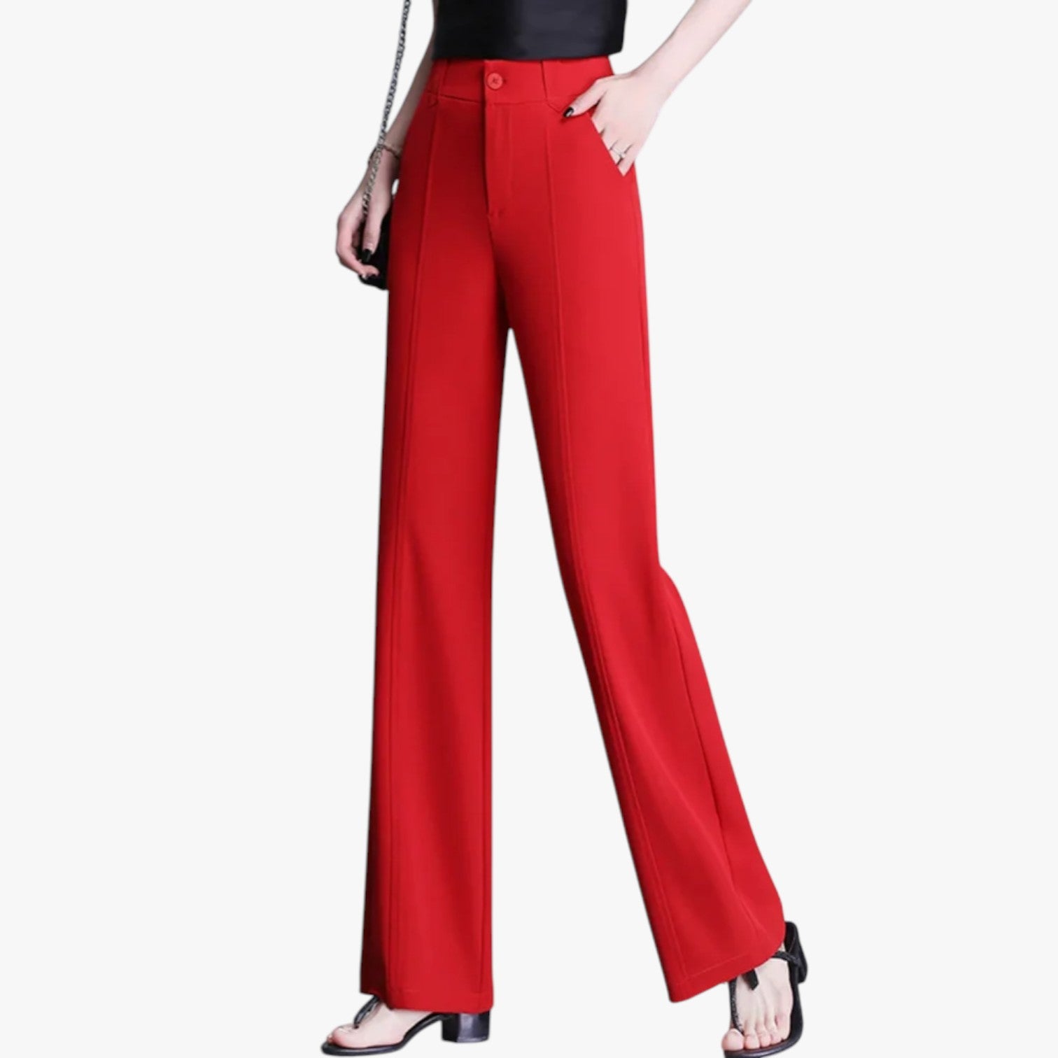 Regine | Pantaloni bianchi oversize - Eleganza e comfort dalla L alla 6XL - - pants pants for women women pants - Concept Palermo