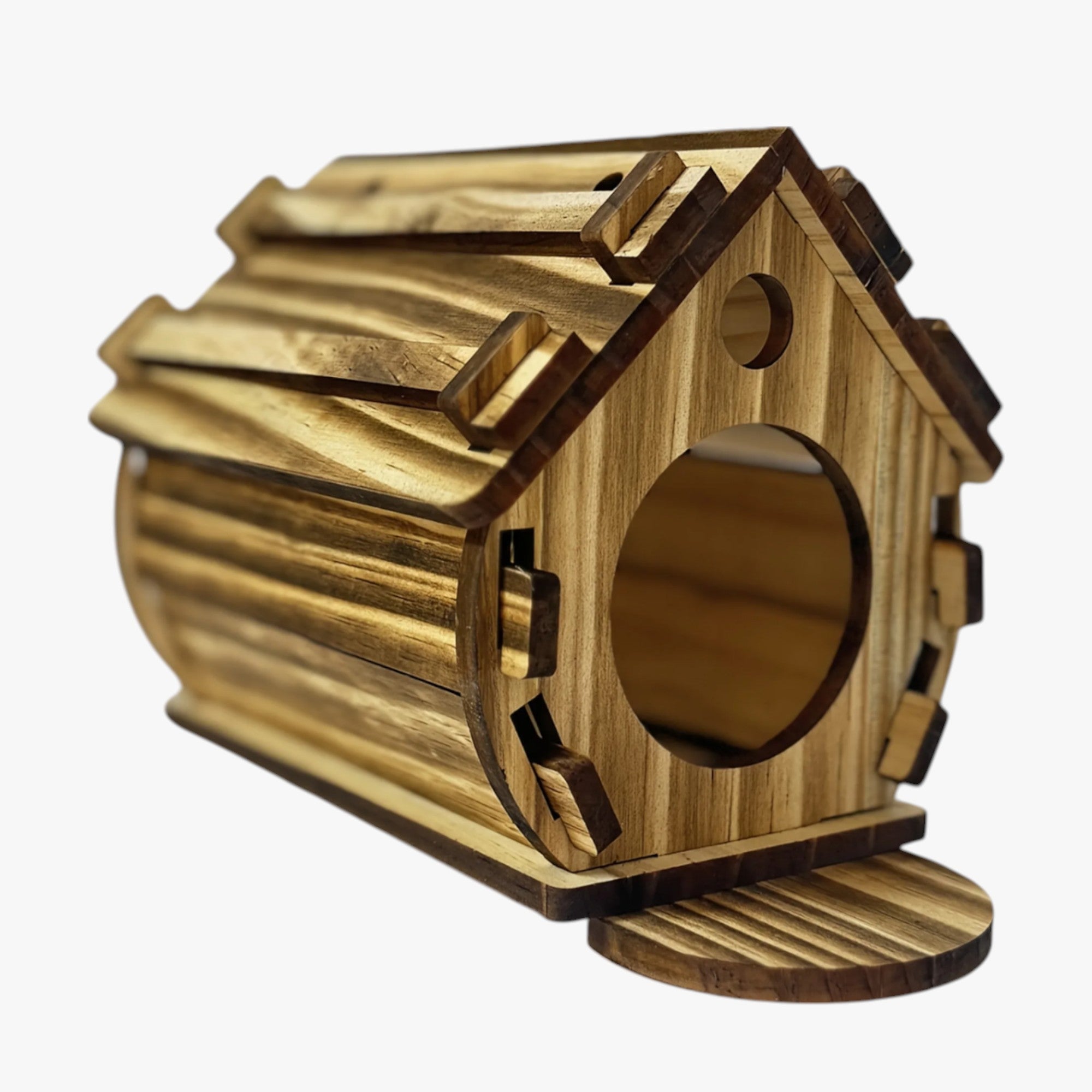 Lillie | Casetta in legno per uccelli da giardino - Cioccolato - pet petproduct Pets - Concept Palermo
