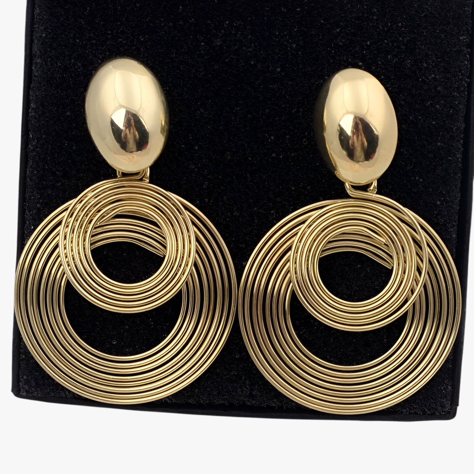 Cheryl | Orecchini geometrici oversize: eleganza moderna che illumina il tuo look - - EARRINGS Earrings for Women Girls New Fashion Earrings womens earring - Concept Palermo