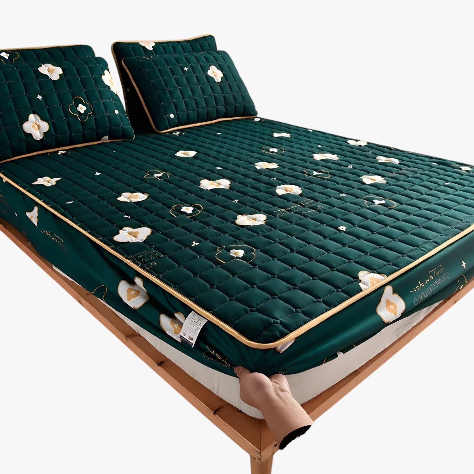 Griselda | Ademend, antibatterico e materassino a prova di bambino - Verde - bedroom Home - Concept Palermo