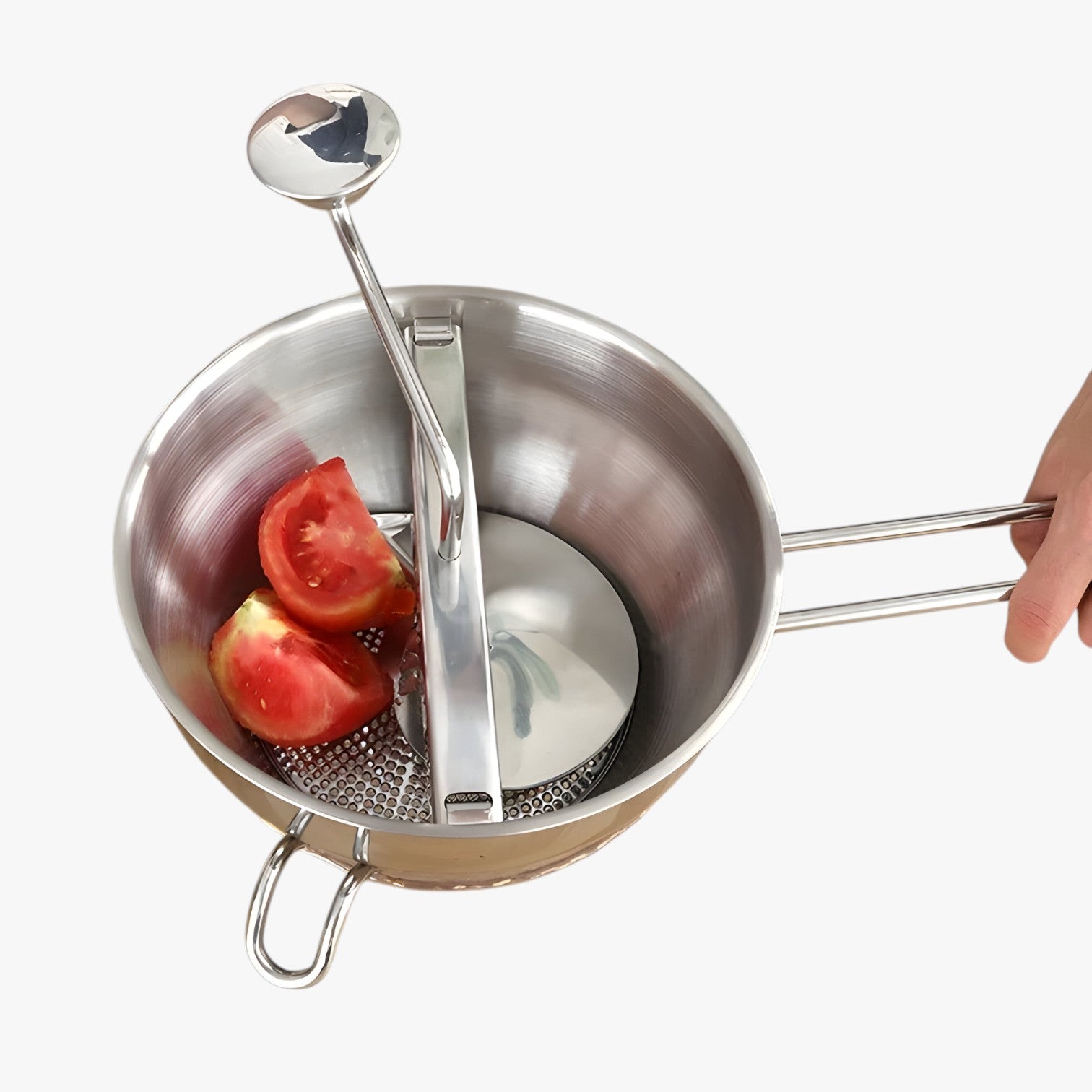 Zente | Stecco per Patate in Acciaio Inossidabile – Purè Perfetto e Altro - - Kitchen kitchen accessory kitchen tools - Concept Palermo