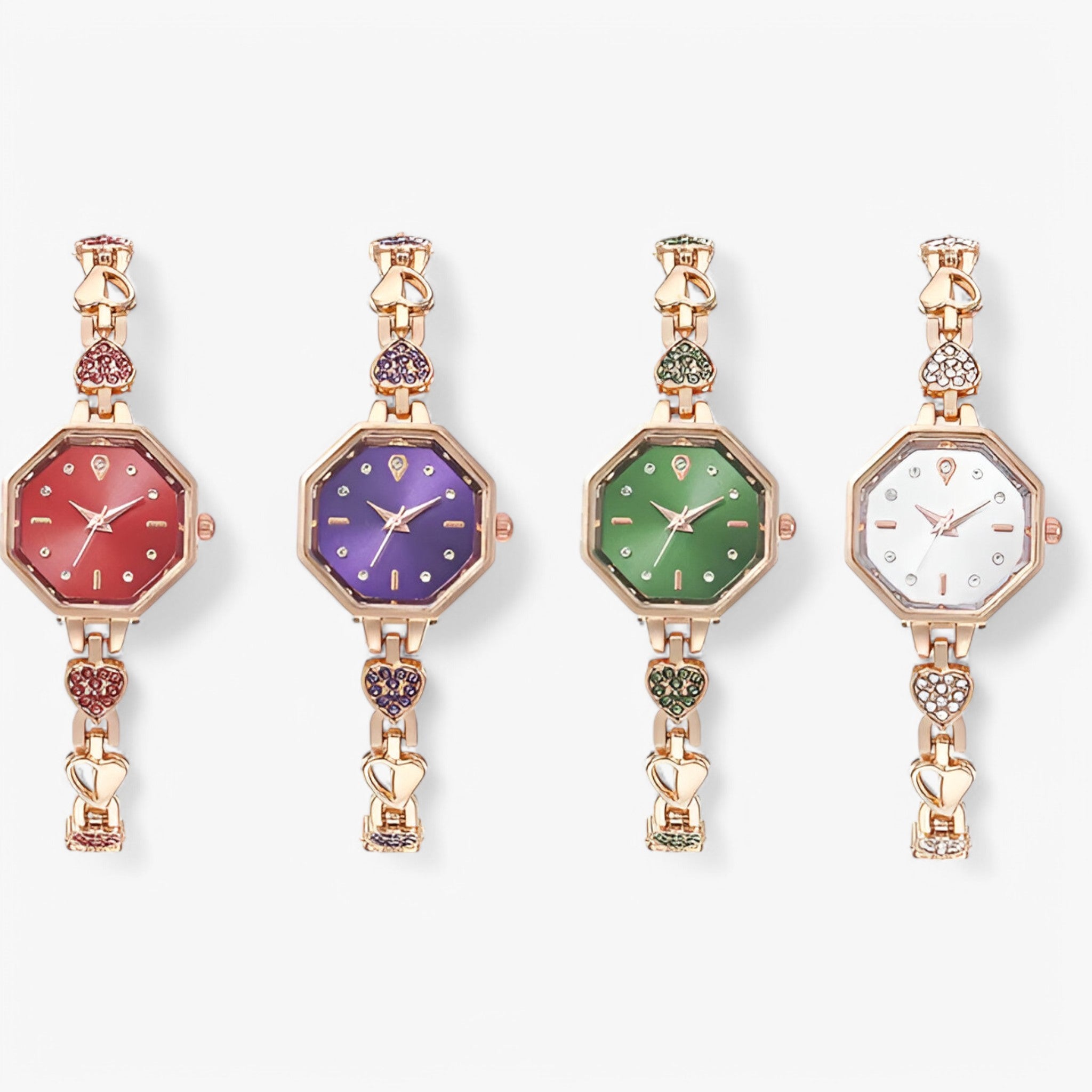 Hazel | Orologio da donna con bracciale dorato e finitura vintage in argento - - - Concept Palermo