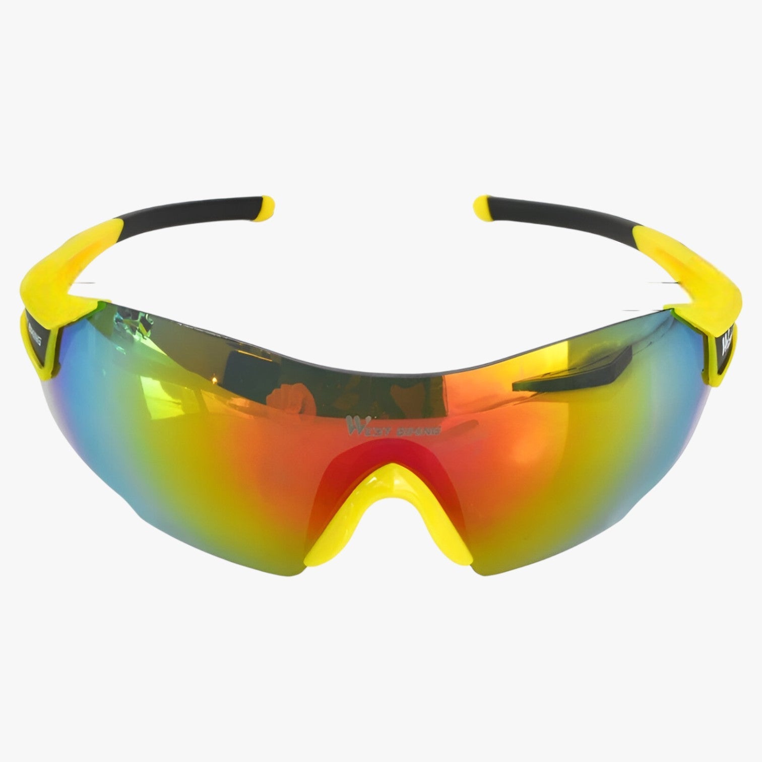 Roderick | Occhiali da ciclismo antivento – visibilità chiara e protezione totale - Giallo Nero - mens sunglasses Polarized man sunglasses Sunglasses sunglasses polarized men - Concept Palermo