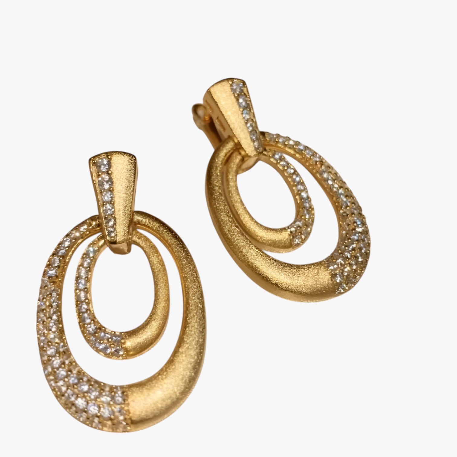 Leah | Orecchini 2025 Semplicità di Lusso Made in Italy - 01 BIANCO - EARRINGS Earrings for Women Girls - Concept Palermo