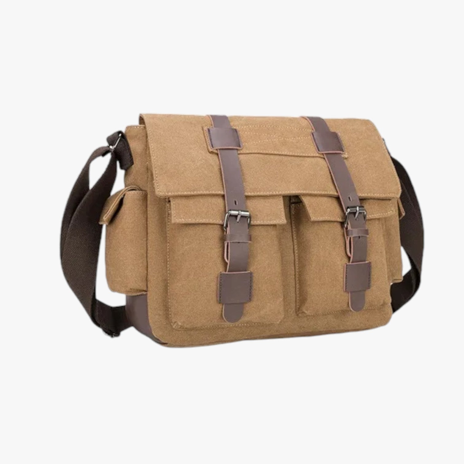 Harlan | Borsa a tracolla vintage in tela da uomo - - Bags bags for men Shoulder Bags - Concept Palermo