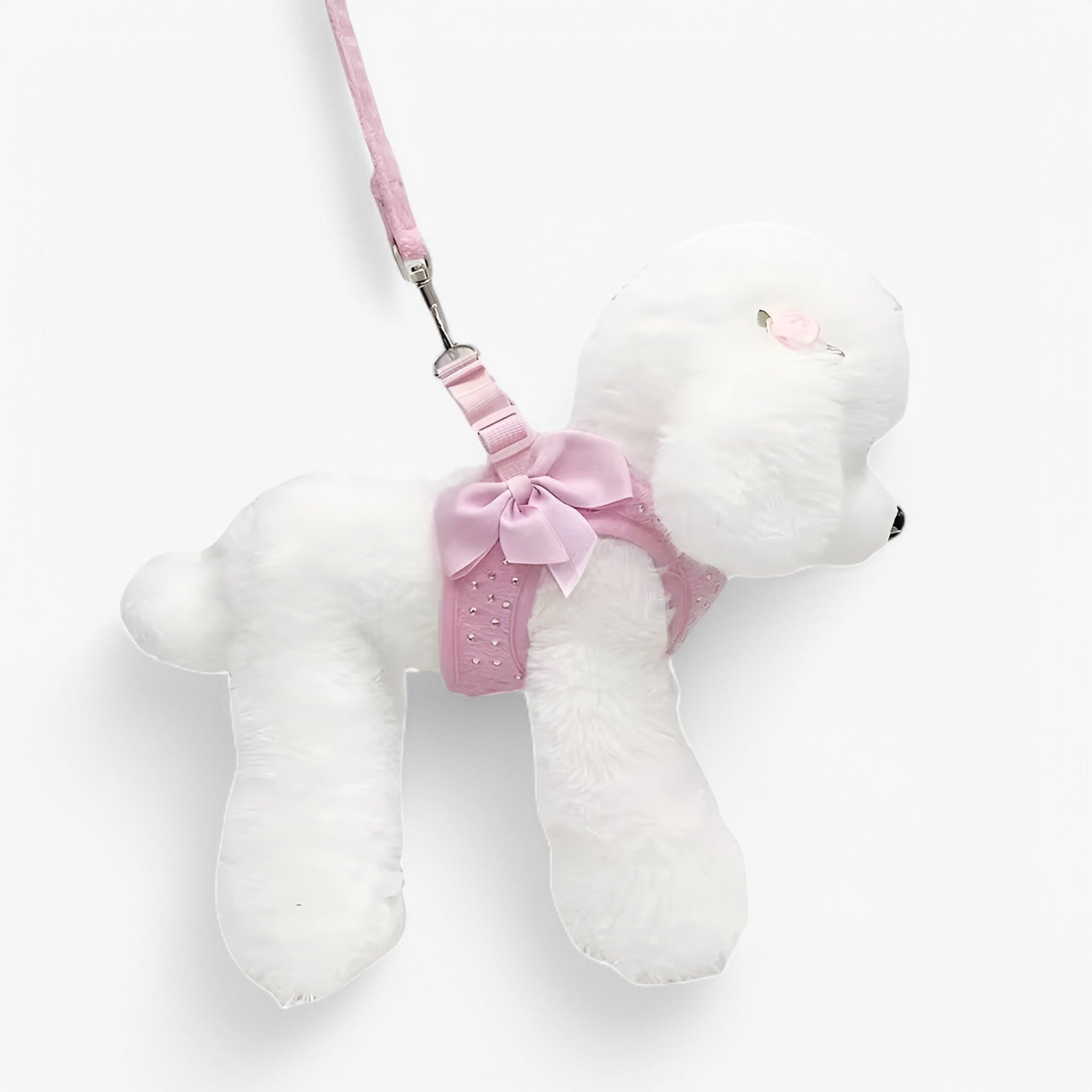 Lola | Elegante e Confortevole Pettorina per Cani con Decorazione in Diamante - - - Concept Palermo