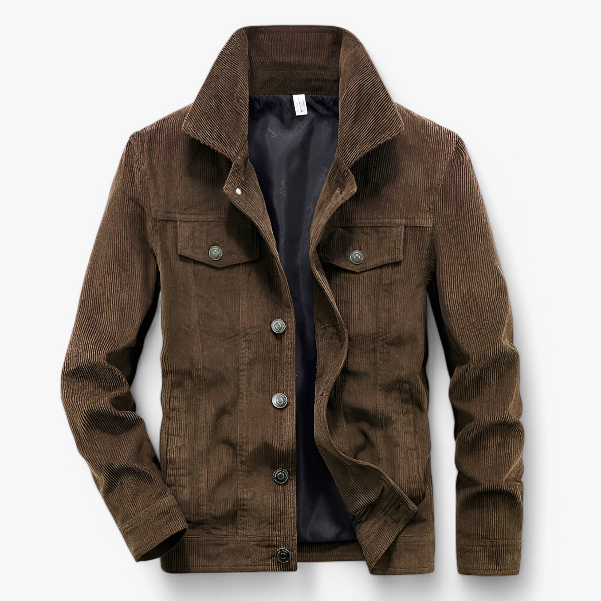 Robert | Giacca di velluto a coste - Vintage e alla moda - Marrone - Jacket Men's Fashion - Concept Palermo
