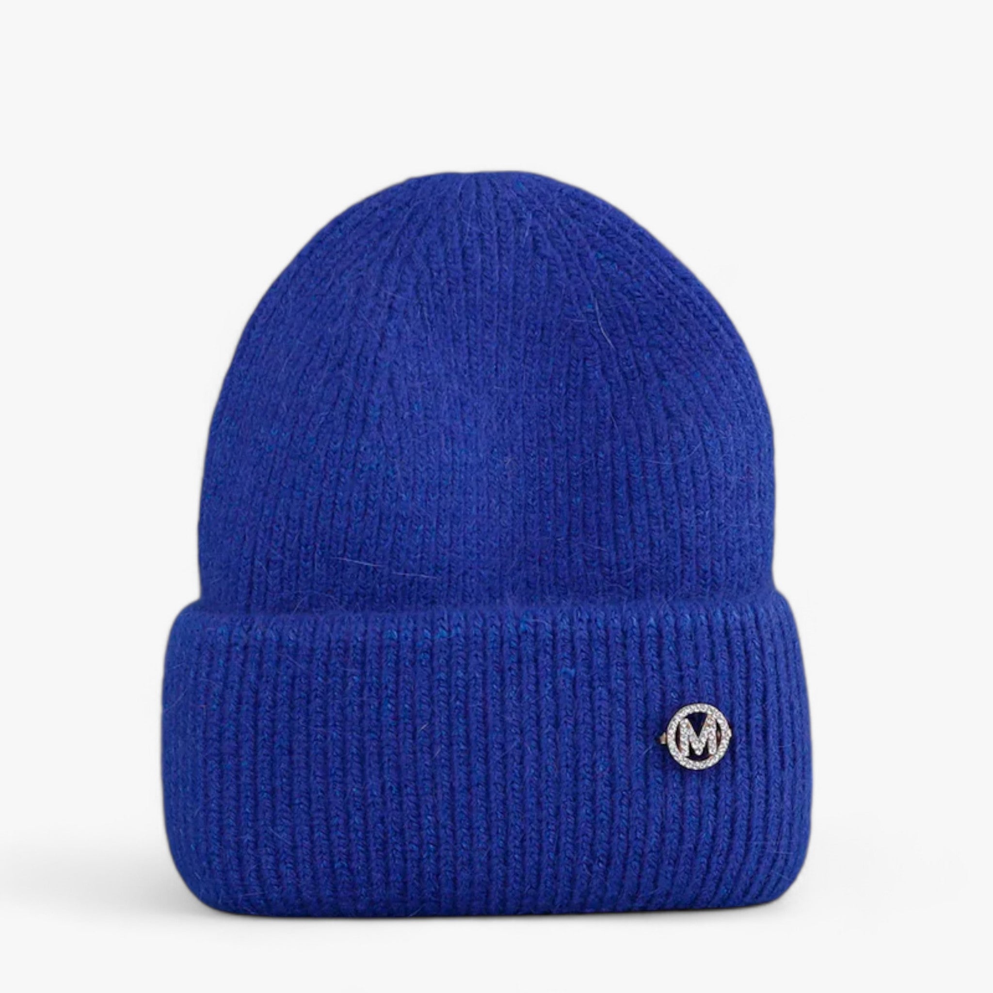 Elle | Cappello invernale: calore lussuoso con vera pelliccia di coniglio - Blu reale con M 54cm-60cm - bucket hats hat Sun Hats - Concept Palermo