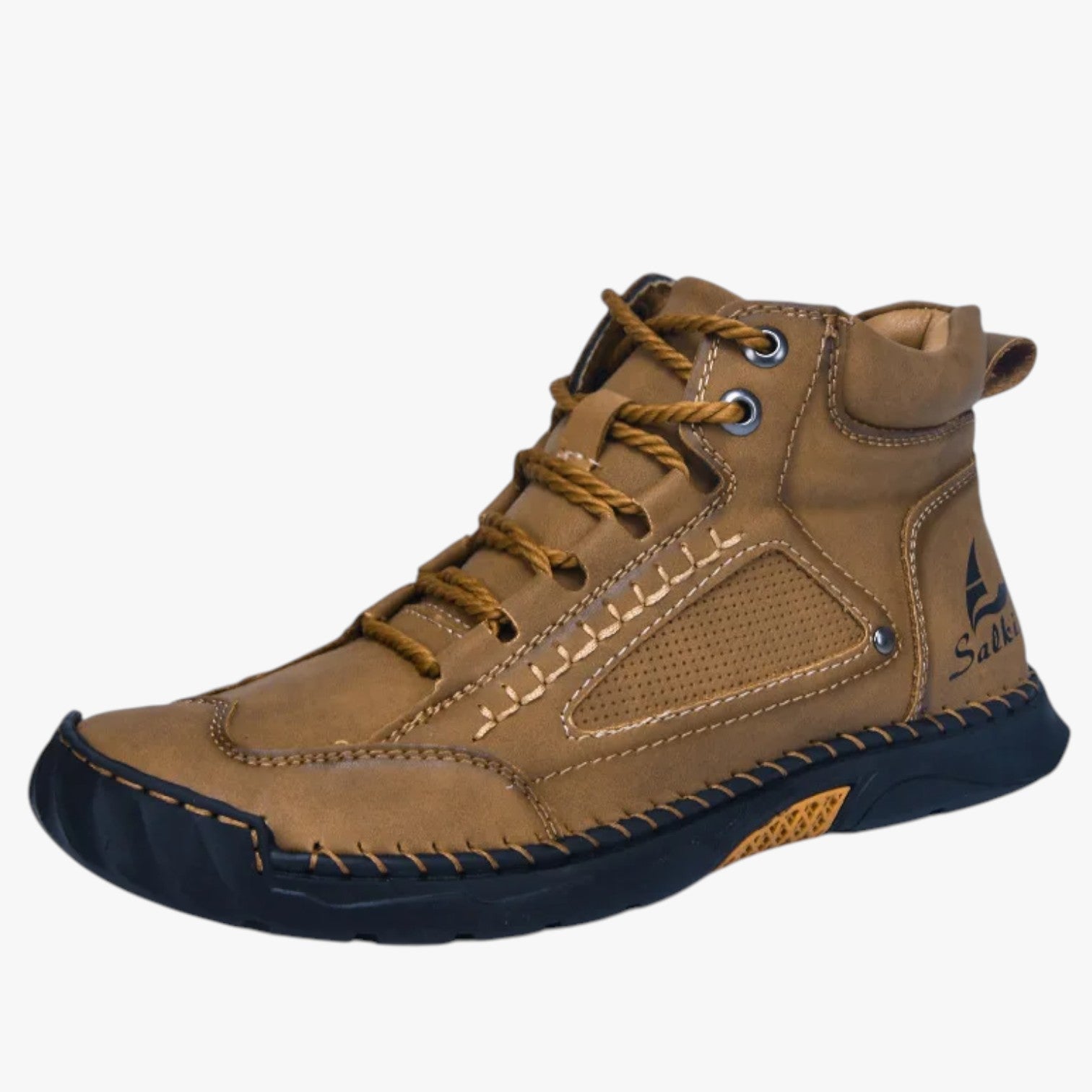 Justin | Stivali da Uomo Fatti a Mano Design in Pelle, Traspiranti & Stile Casual Premium - marrone - Boots & Shoes Men's Shoes shoes shoes for men - Concept Palermo
