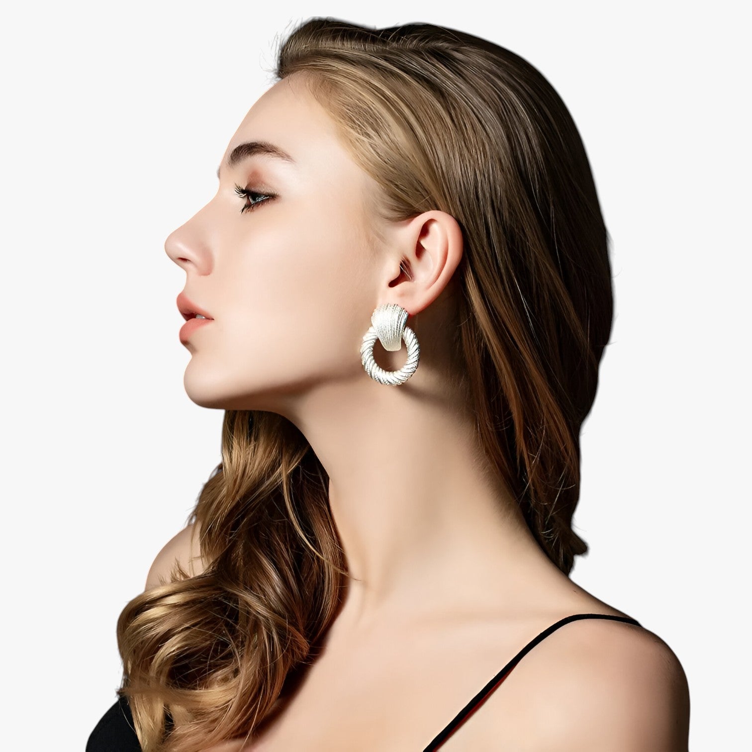 Irene | Eleganza senza piercing – Orecchini pendenti a clip - - EARRINGS New Fashion Earrings womens earring - Concept Palermo