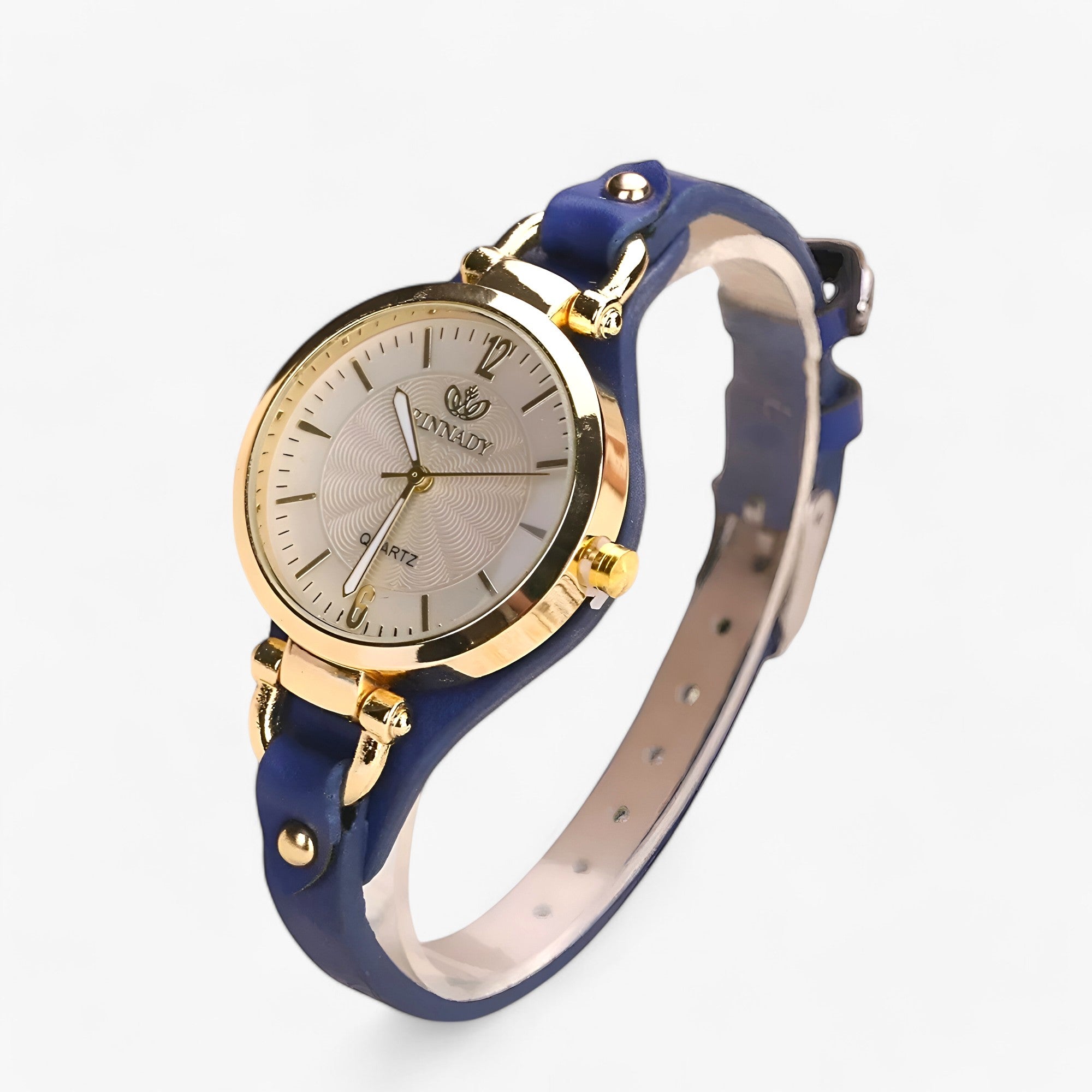 Jiezel | Orologio da Donna - Elegante e Sottile Bracciale in PU Pelle - Blu - ladies watch watch for women WOMEN wrist watches for women - Concept Palermo