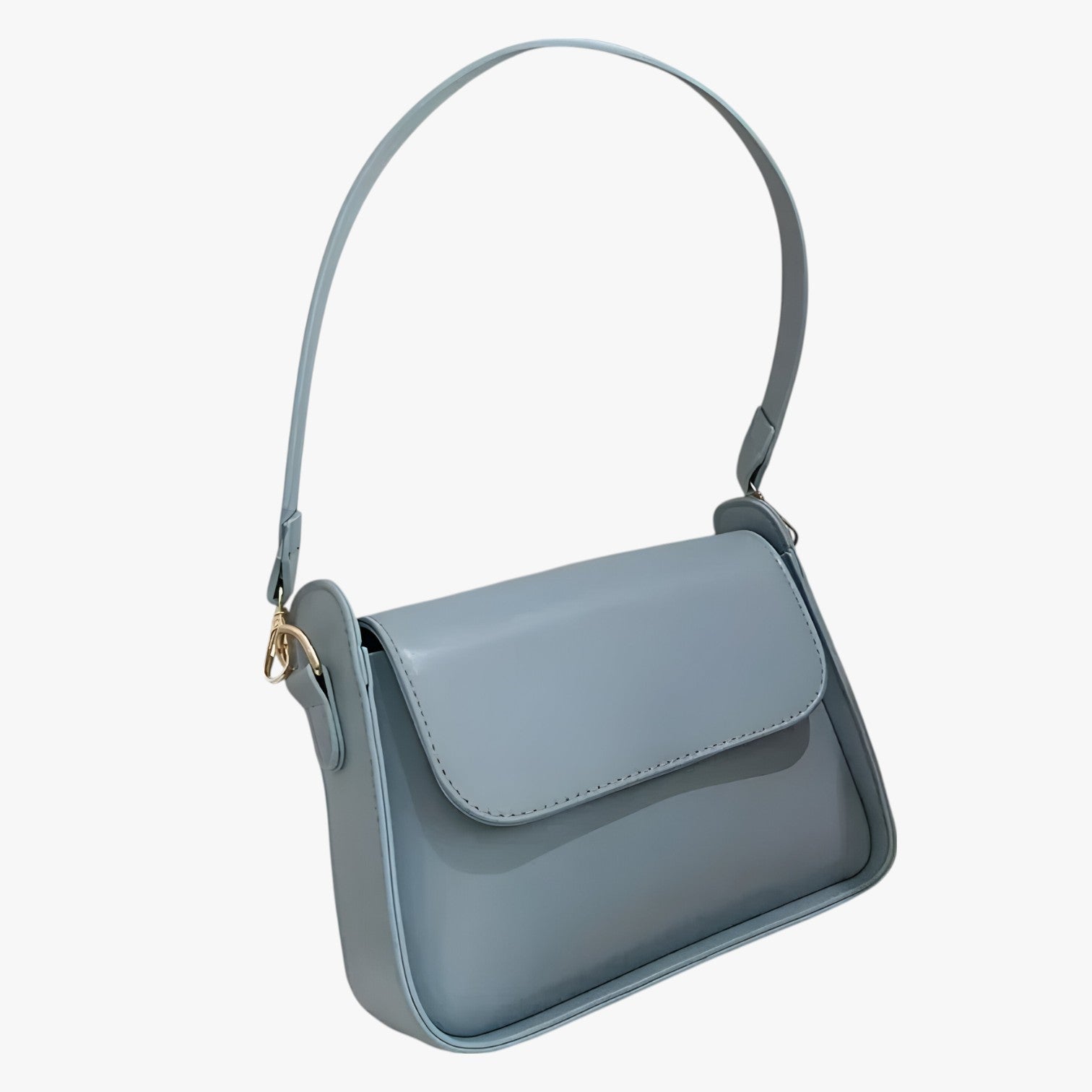 Quinn | Mini Borsa a Tracolla in Pelle PU 2024 - Blu - bag Bags Shoulder Bags women bag women bags Women's shoulder bag - Concept Palermo
