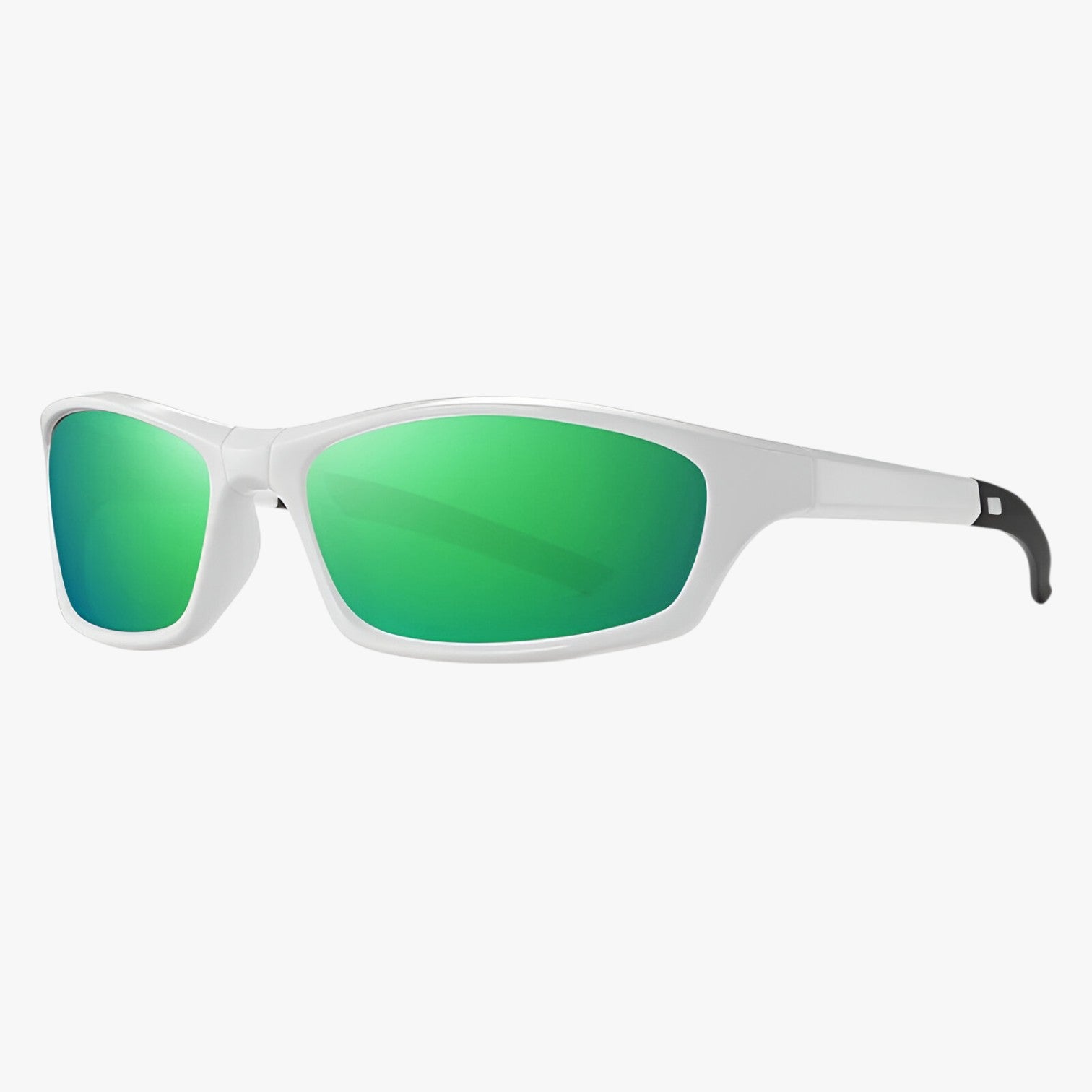 Deven | Occhiali da sole sportivi pieghevoli – leggeri e anti-riflesso - Bianco Verde Puro - mens sunglasses Polarized man sunglasses Sunglasses sunglasses polarized men - Concept Palermo