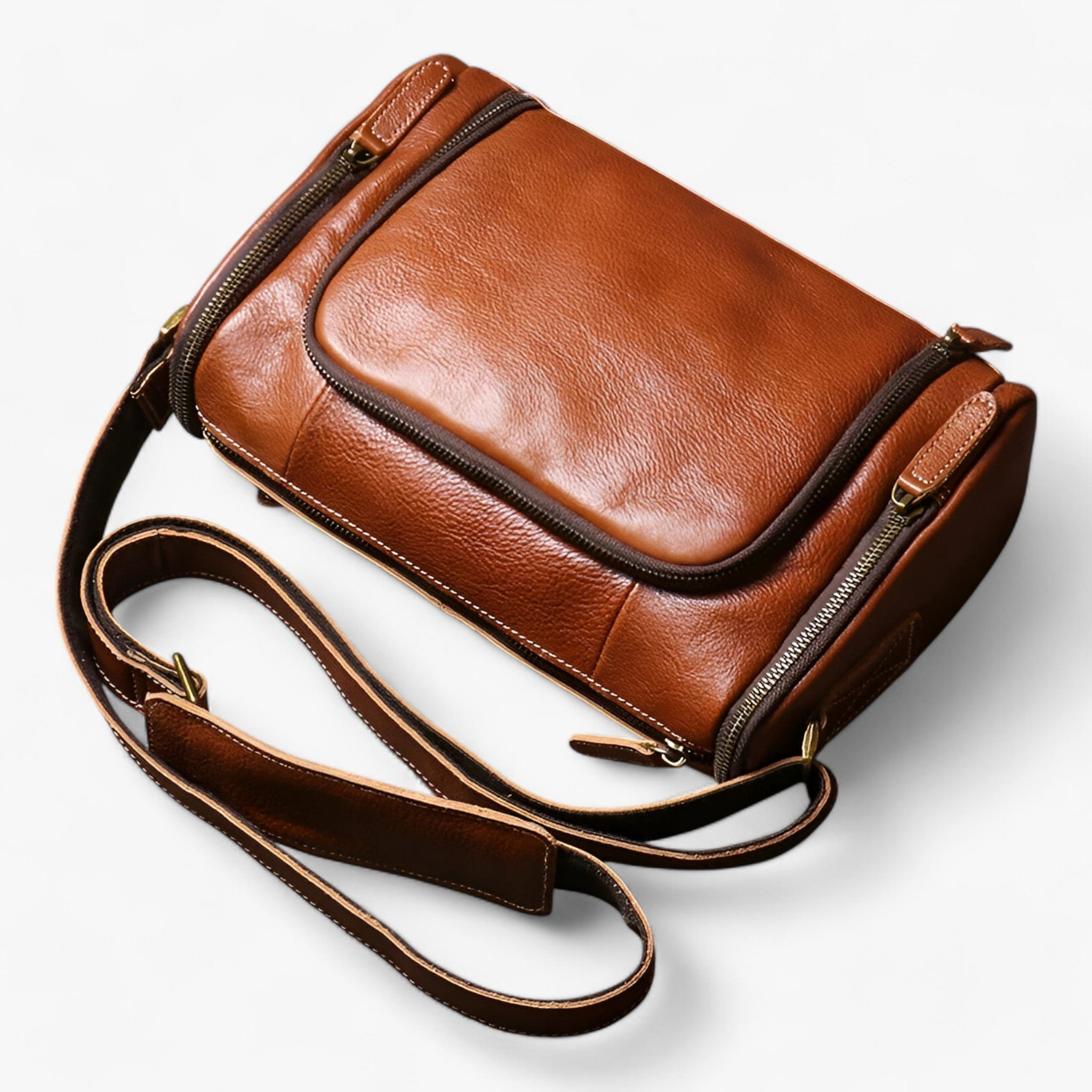 Benjamin | Borsa a spalla vintage - Elegante e multifunzionale - - - Concept Palermo