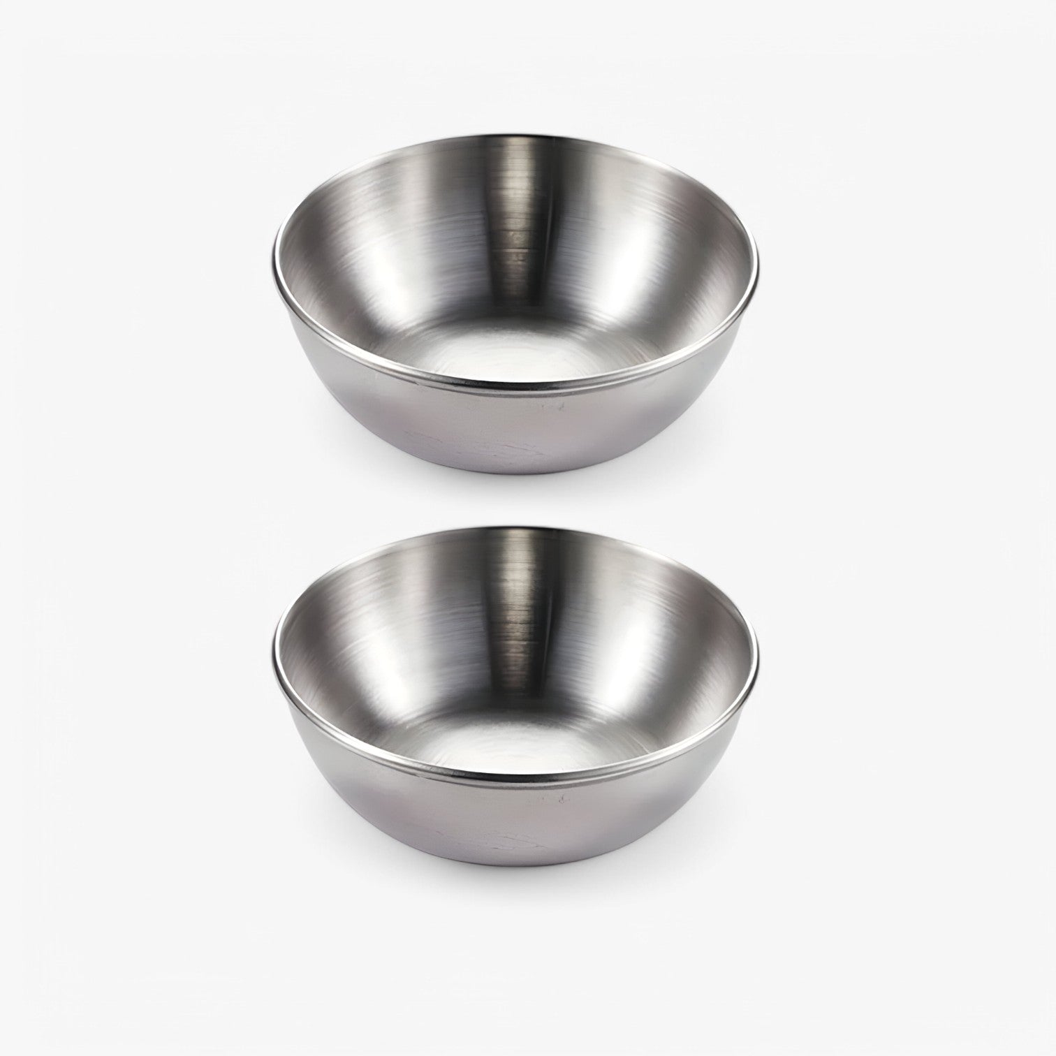 Mauro | Ciotole per zuppe in acciaio inox – Servire in modo elegante e pratico - argento-2pz 8X8X3CM - Kitchen kitchen accessory kitchen utensil - Concept Palermo
