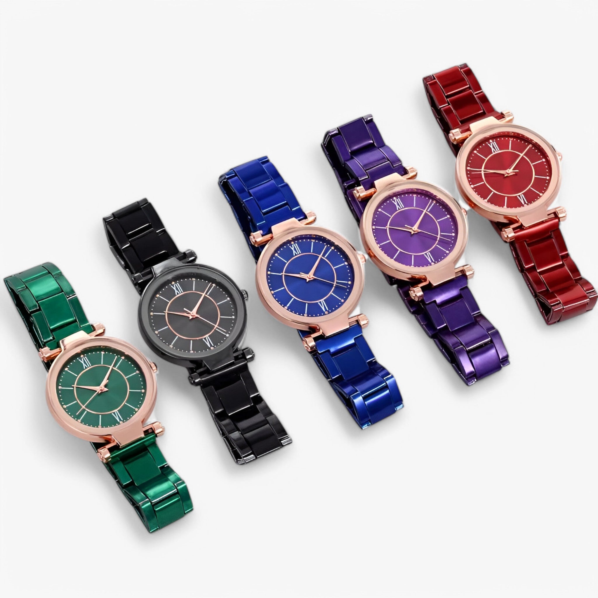 Claudia | Orologio classico in acciaio rosa - - female watch watch for women - Concept Palermo