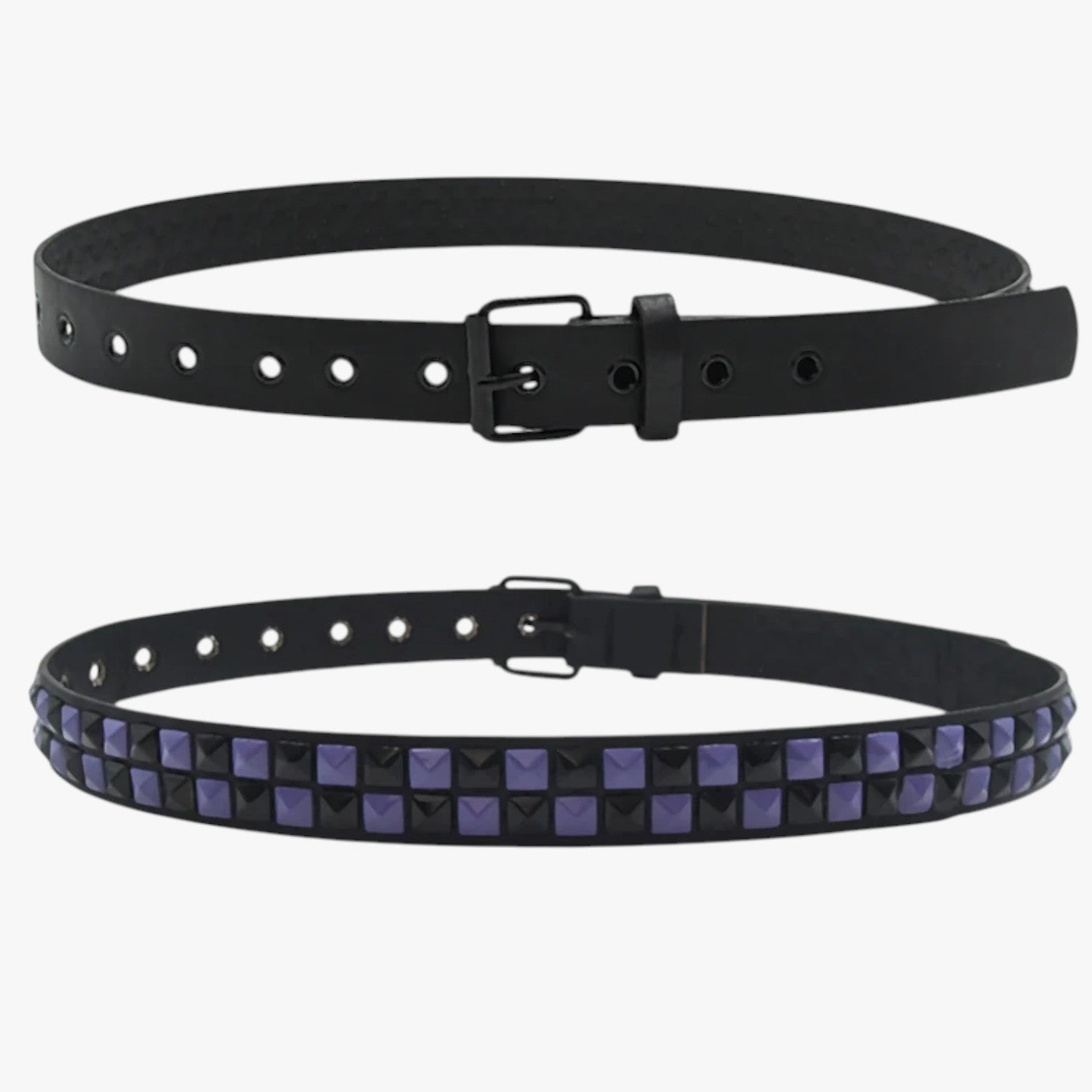 Blaire | Cintura con rivetti punk e vestibilità elasticizzata - - Belts waist belt for women Womens belt - Concept Palermo