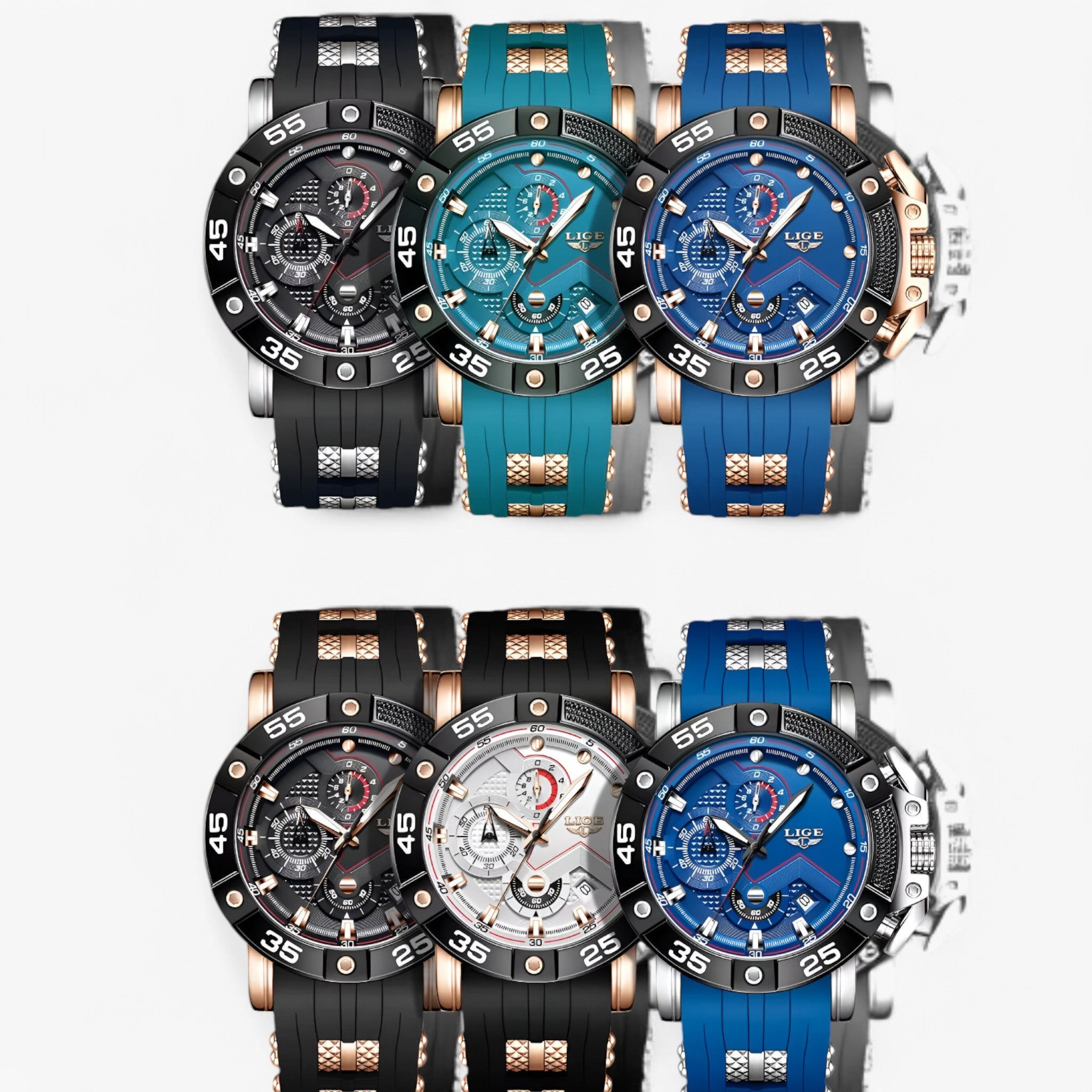 Paco | Orologio da uomo militare sportivo al quarzo “Paco – Creato Per Chi Ama L’Azione.” - - watch for men - Concept Palermo