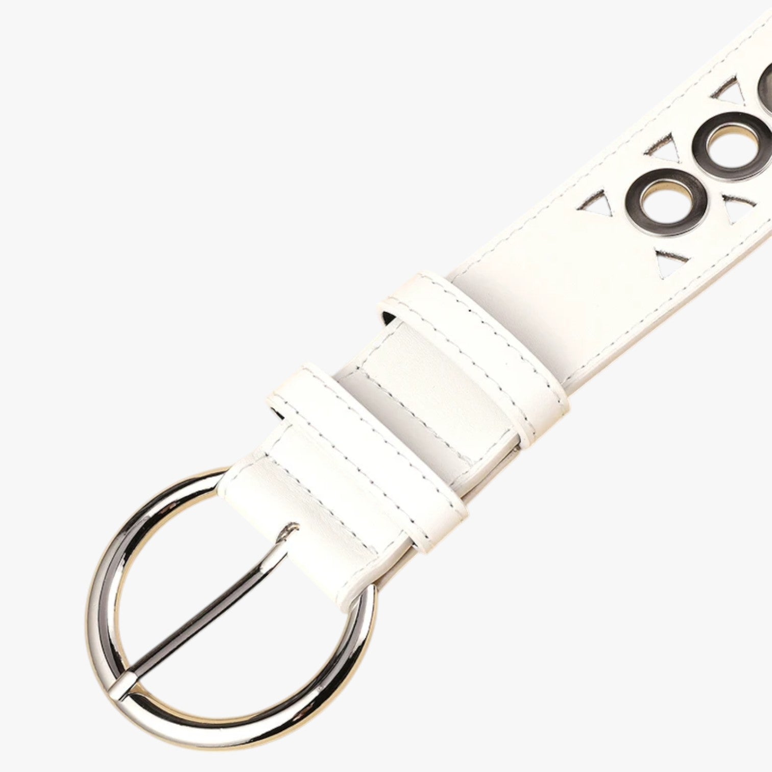 Emelia | Fascia vita punk in pelle Y2K con fibbia a spillo - - Belts waist belt for women Womens belt - Concept Palermo