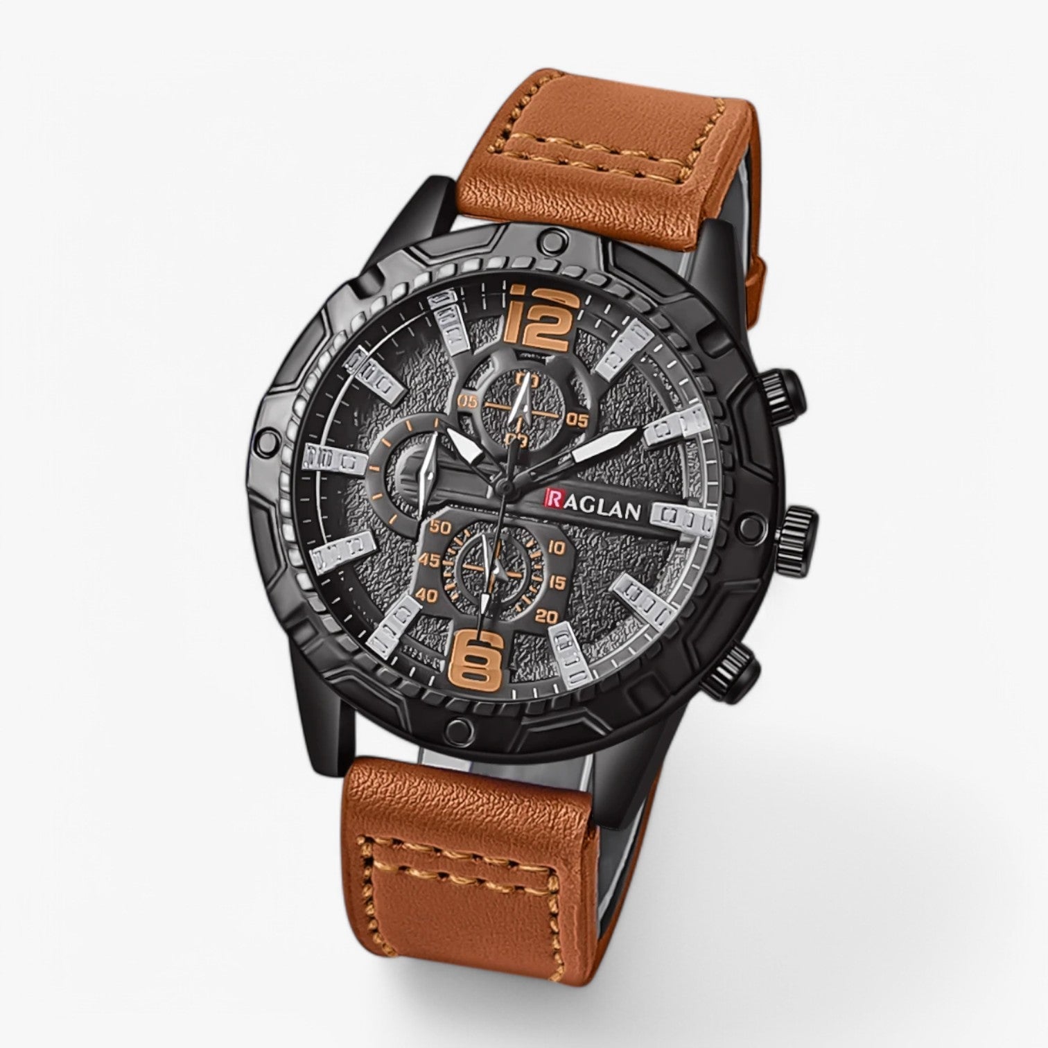 Viggo | Elegante e Confortevole – Orologio da Polso in Pelle per Uomini - - mens accessory watch watch for men - Concept Palermo