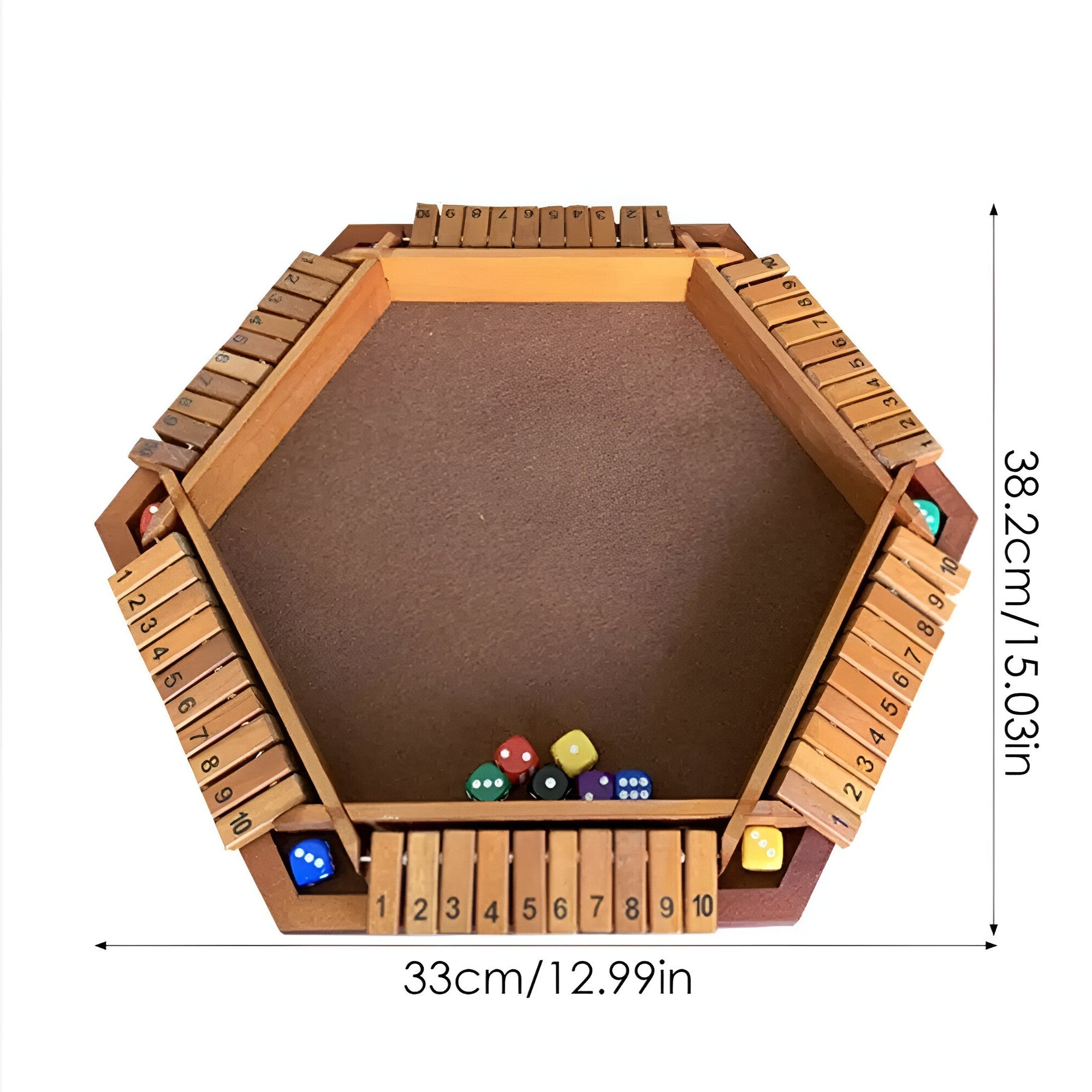 Gioco Strategico Divertente | Shut The Box - - board game kids toys toys & gifts - Concept Palermo