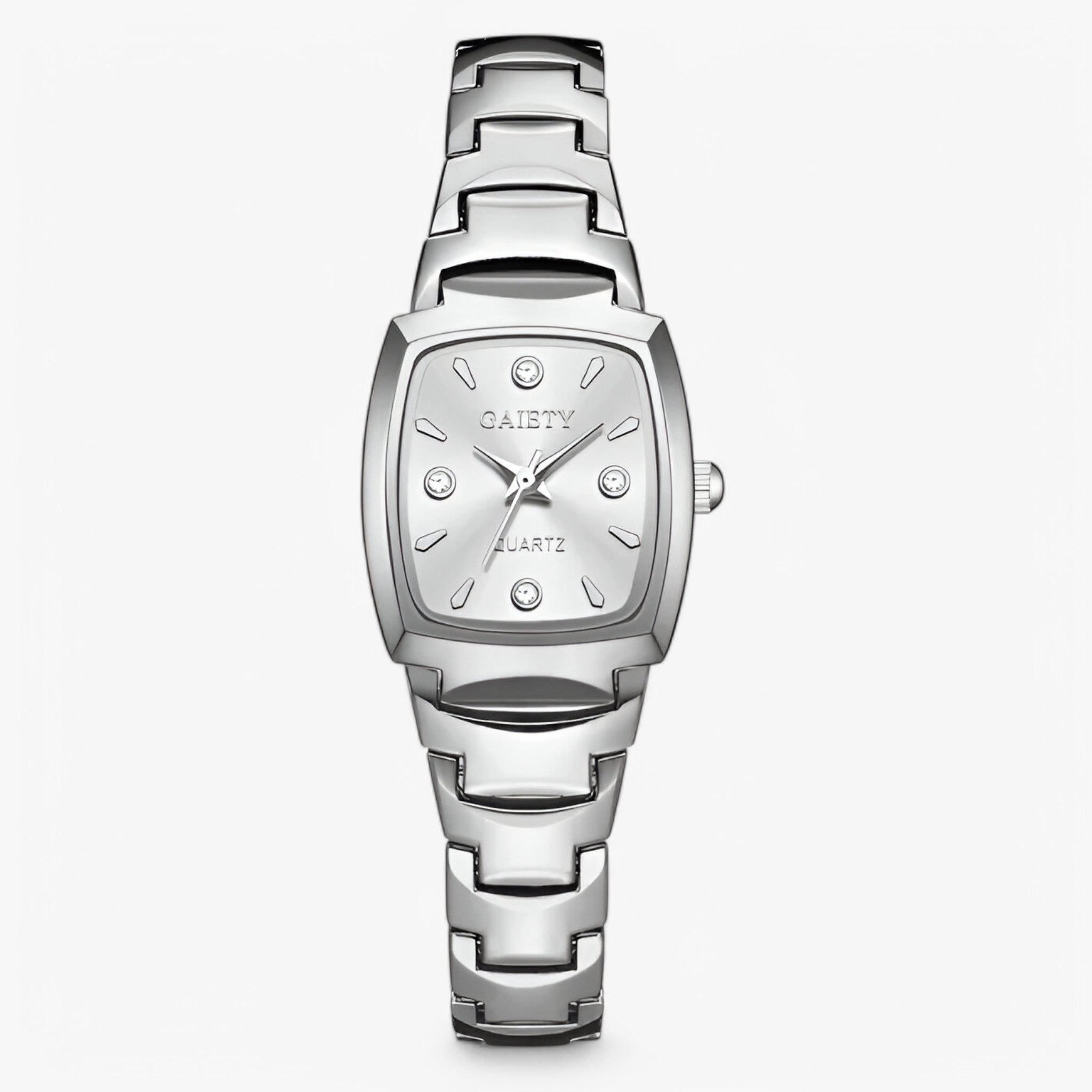 Irene | Orologio da donna casual al quarzo con cinturino in acciaio inox - bianco argento - female watch watch for women - Concept Palermo