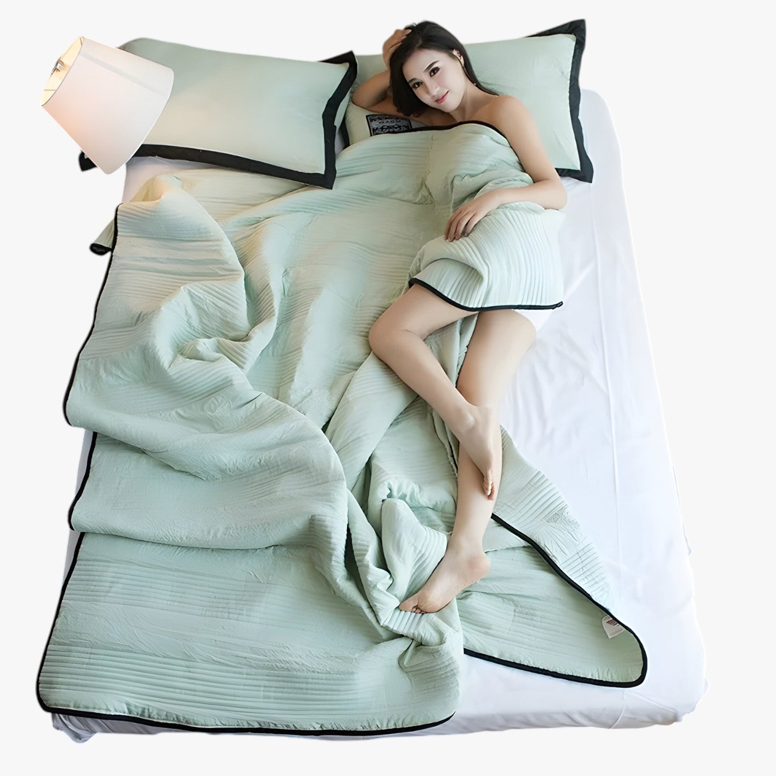 Leilani | Ademend e pelle amichevole – Coperta estiva per il massimo comfort - - Home Home & Garden home decor - Concept Palermo