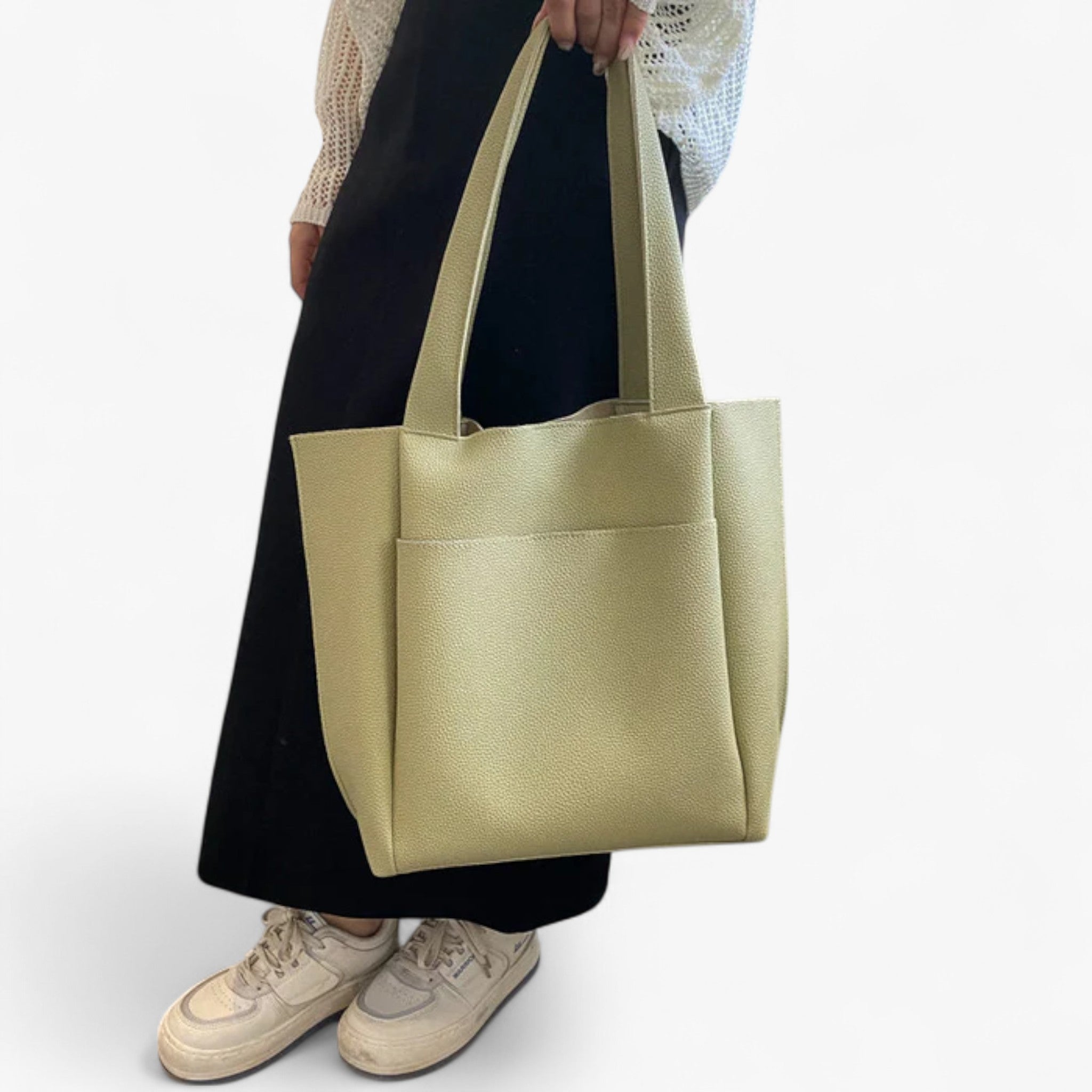 Lyka | Borsa a tracolla di lusso in pelle vegana - - bags handbags Handbags Women Shoulder & Crossbody Bags Shoulder Bags women bags Women's handbags - Concept Palermo