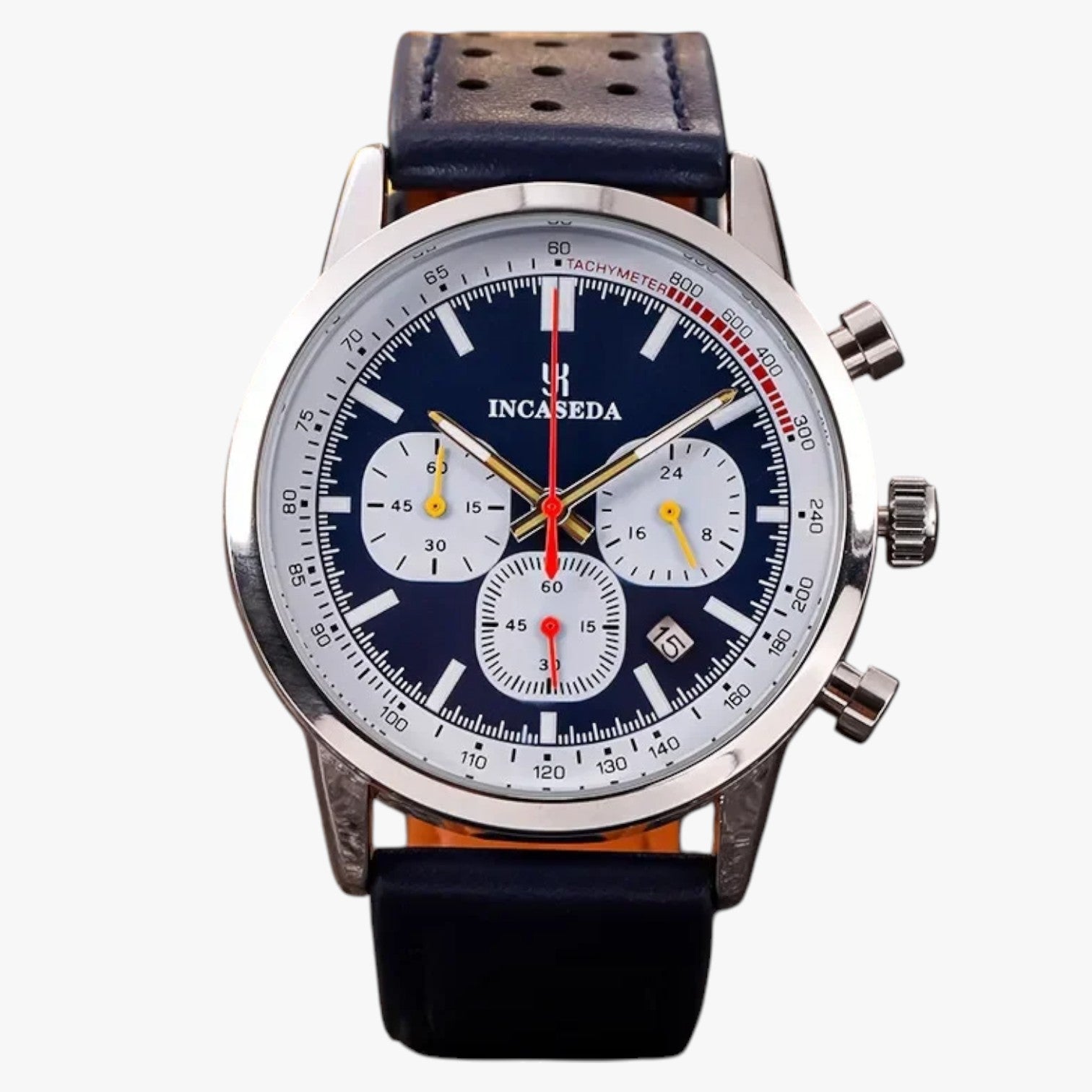 Drew | Orologio Uomo INCASEDA Cronografo di Lusso al Quarzo, Ultra Luminoso & Elegante - - watch watch for men watches WATCHES FOR MEN - Concept Palermo