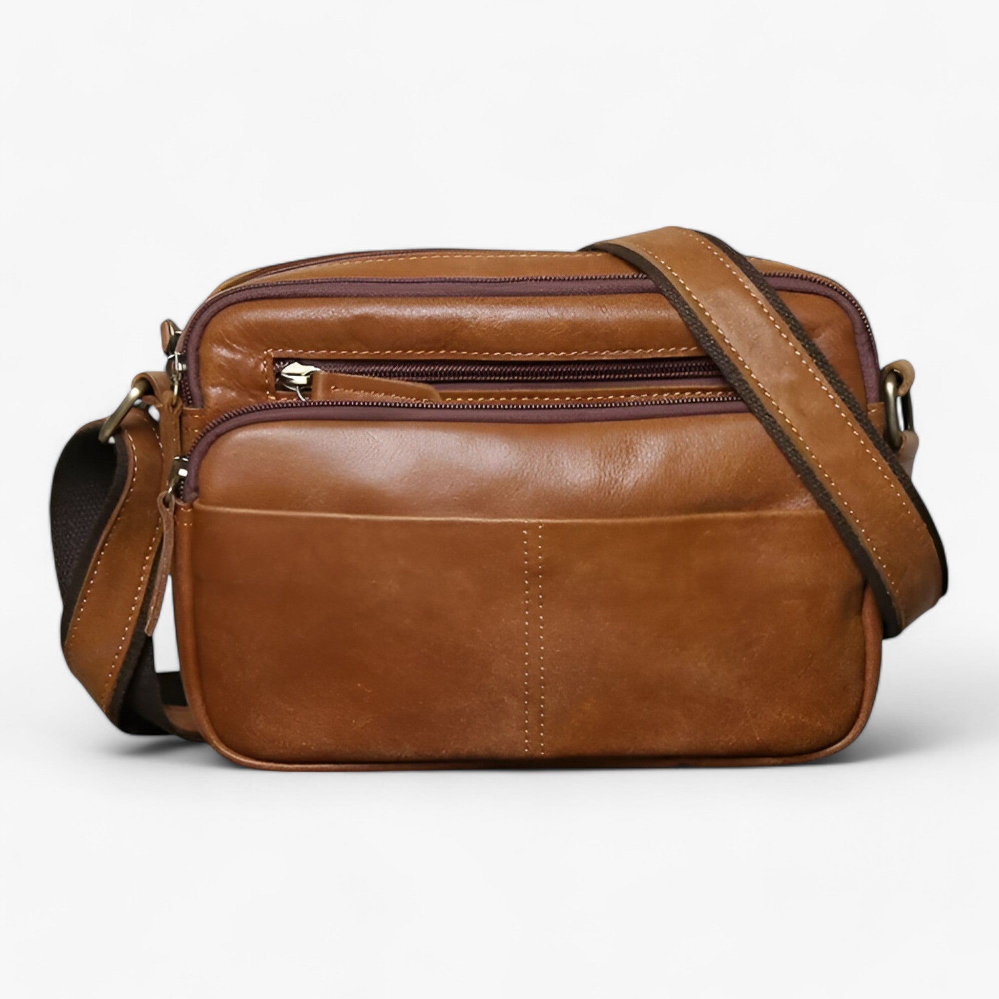 Marcus | Borsa a spalla - Funzionale e versatile - Marrone - - Concept Palermo