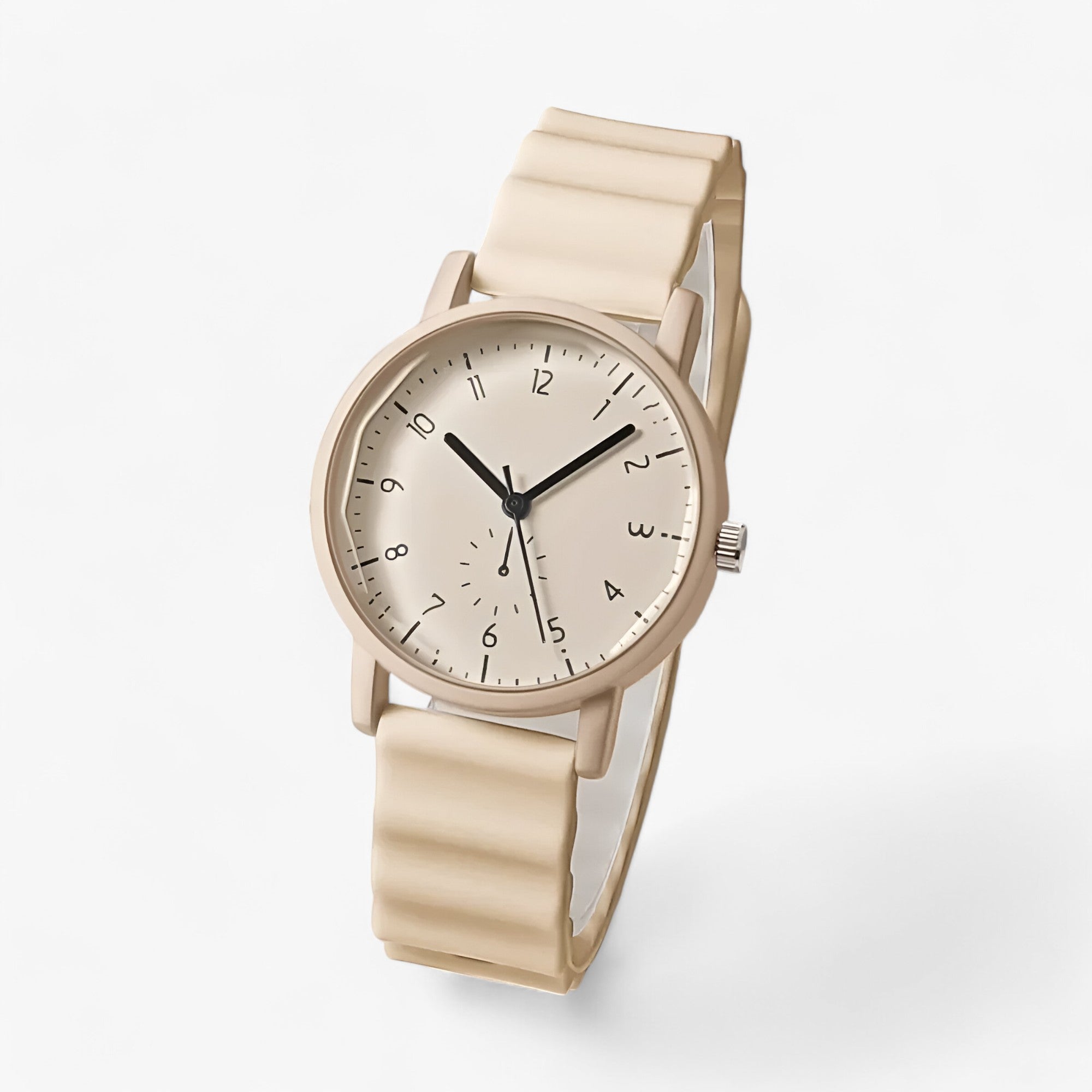 Jelly Watch – Elegante orologio da golf con cinturino in silicone - Beige - ladies watch watch for women WOMEN wrist watches for women - Concept Palermo