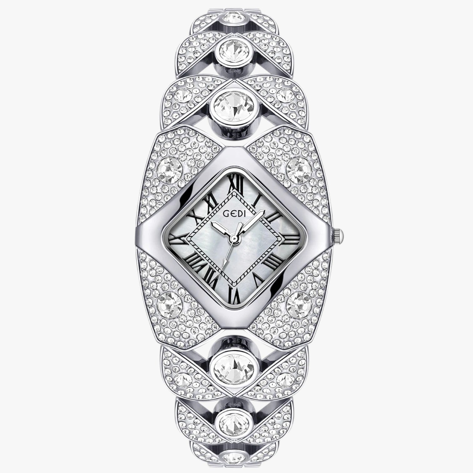 Callie | Orologio Donna 2025 Eleganza con Luce, Diamanti e Design Impermeabile - Argento - female watch ladies watch watch watch for women watches - Concept Palermo