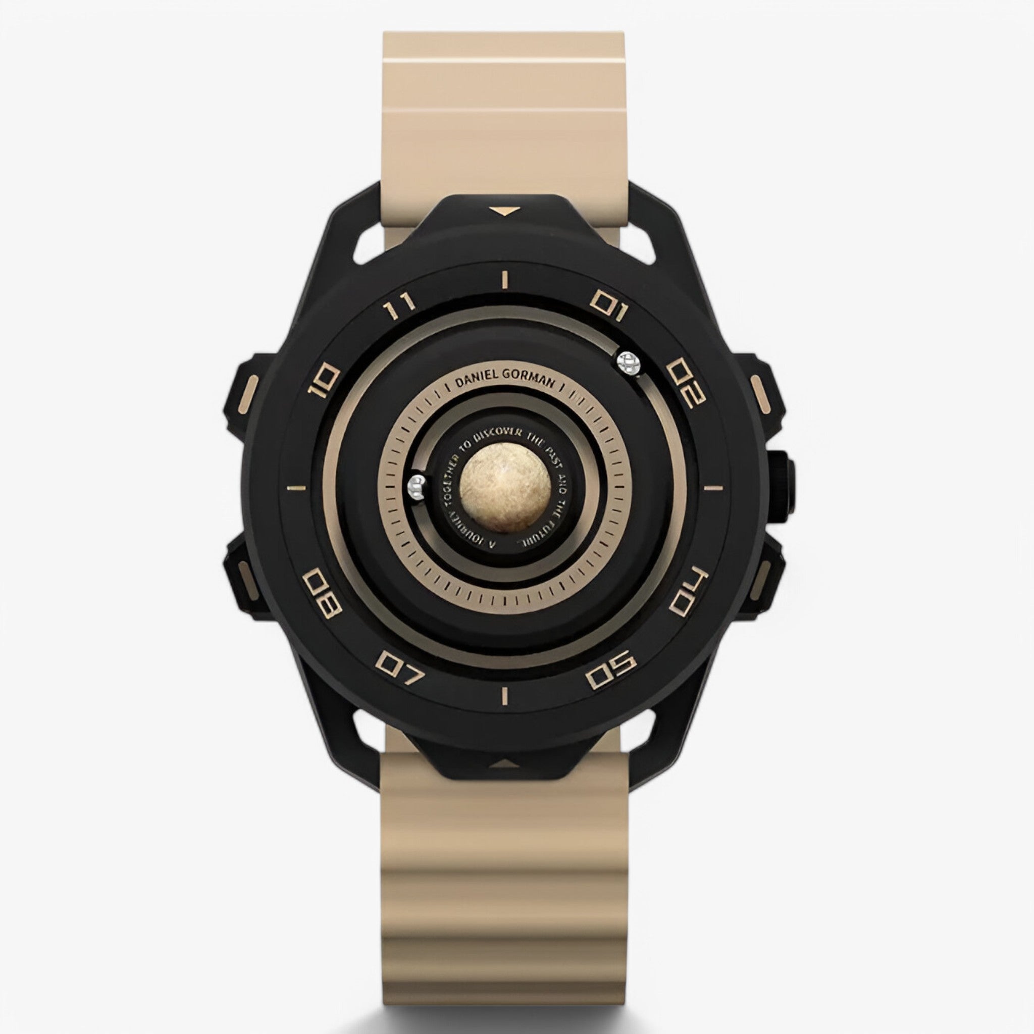 Hercules – Orologio Sportivo al Quarzo con Design Magnetico Rosso - Cachi - mens watch watch for men - Concept Palermo