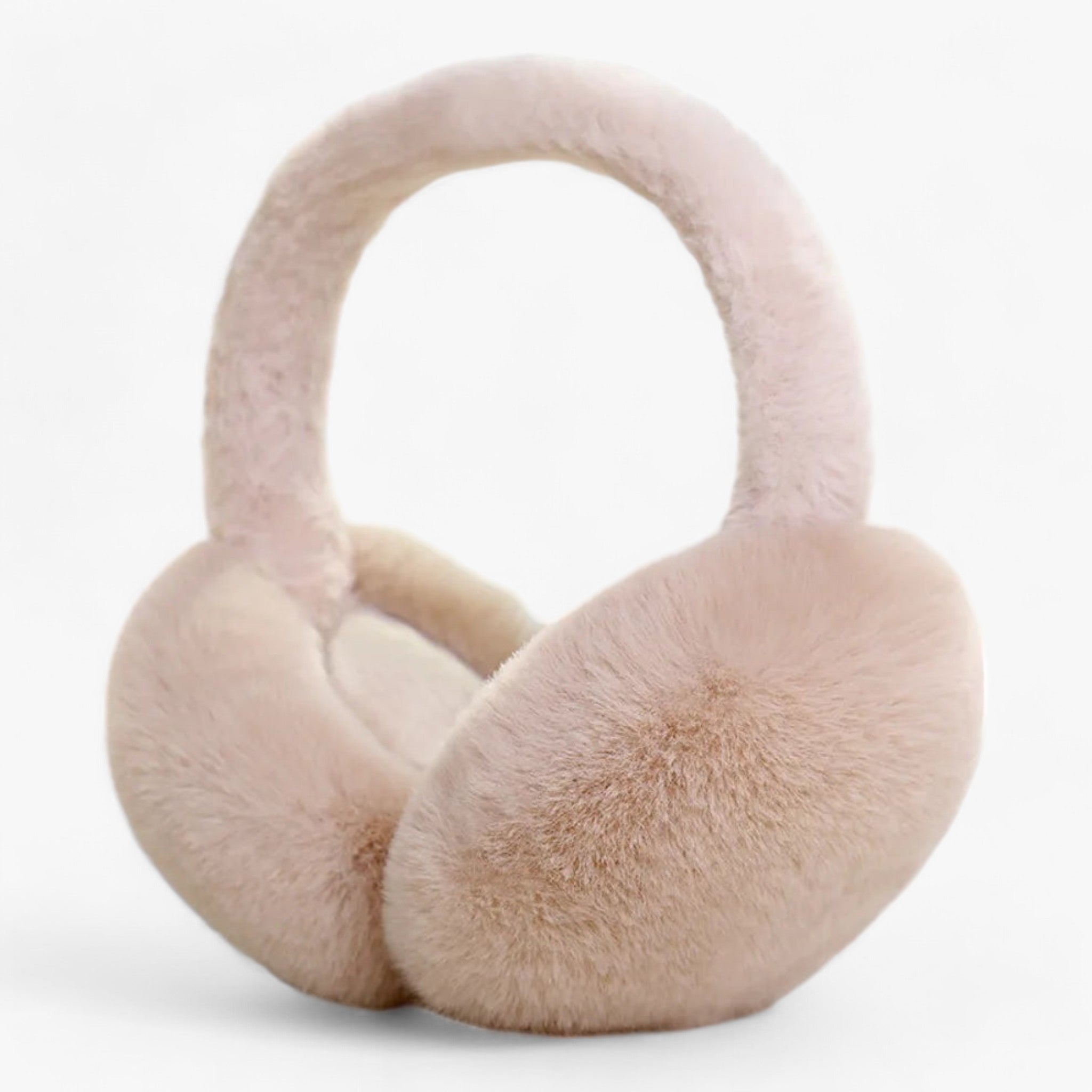 Mila | Scaldacollo in morbido peluche - Protezione dal freddo - Cachi - ear warmer womens accessories womens clothing - Concept Palermo