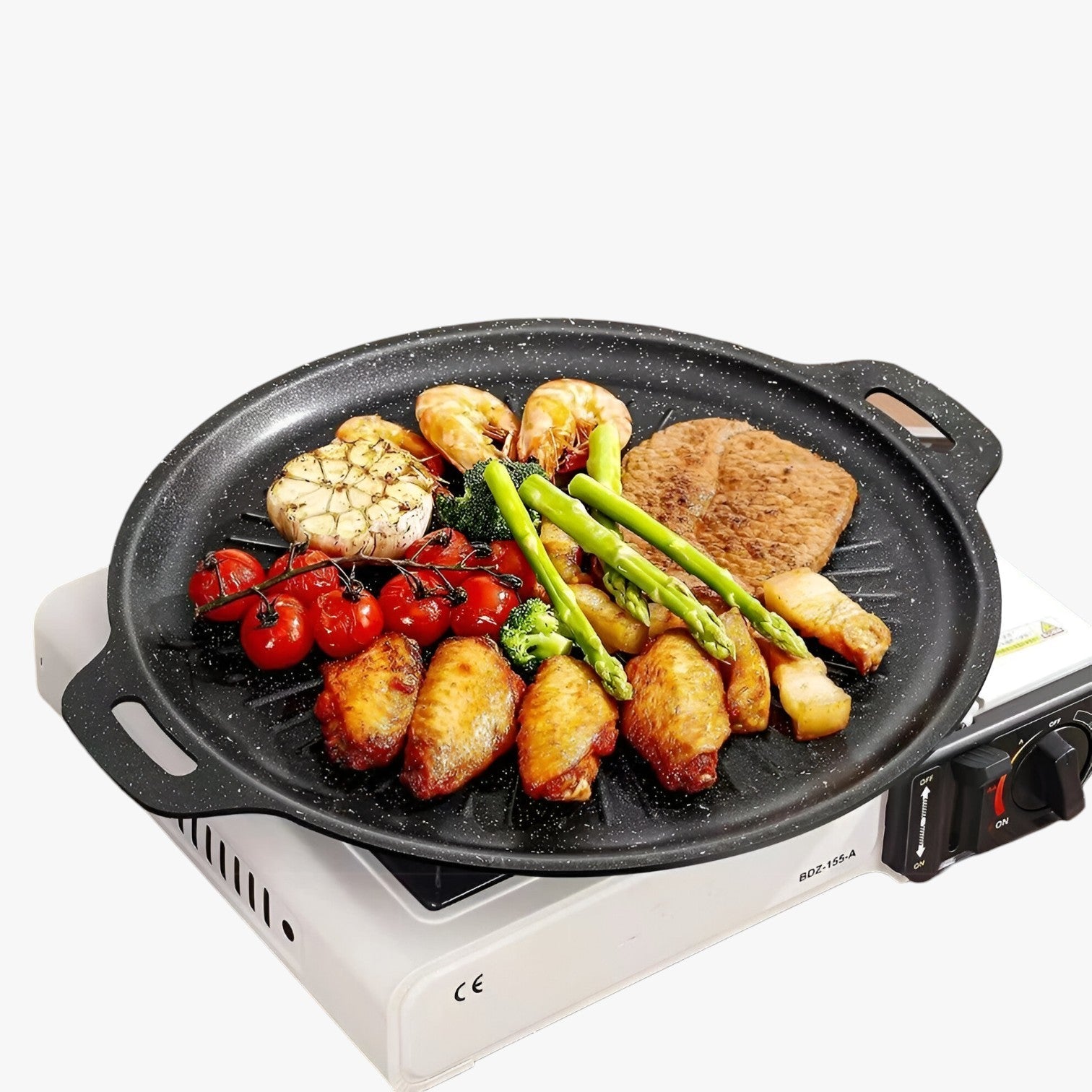 Eiden | Padella da Griglia Esterna Antiaderente – Perfetta per BBQ e Campeggio - - Kitchen kitchen accessory - Concept Palermo